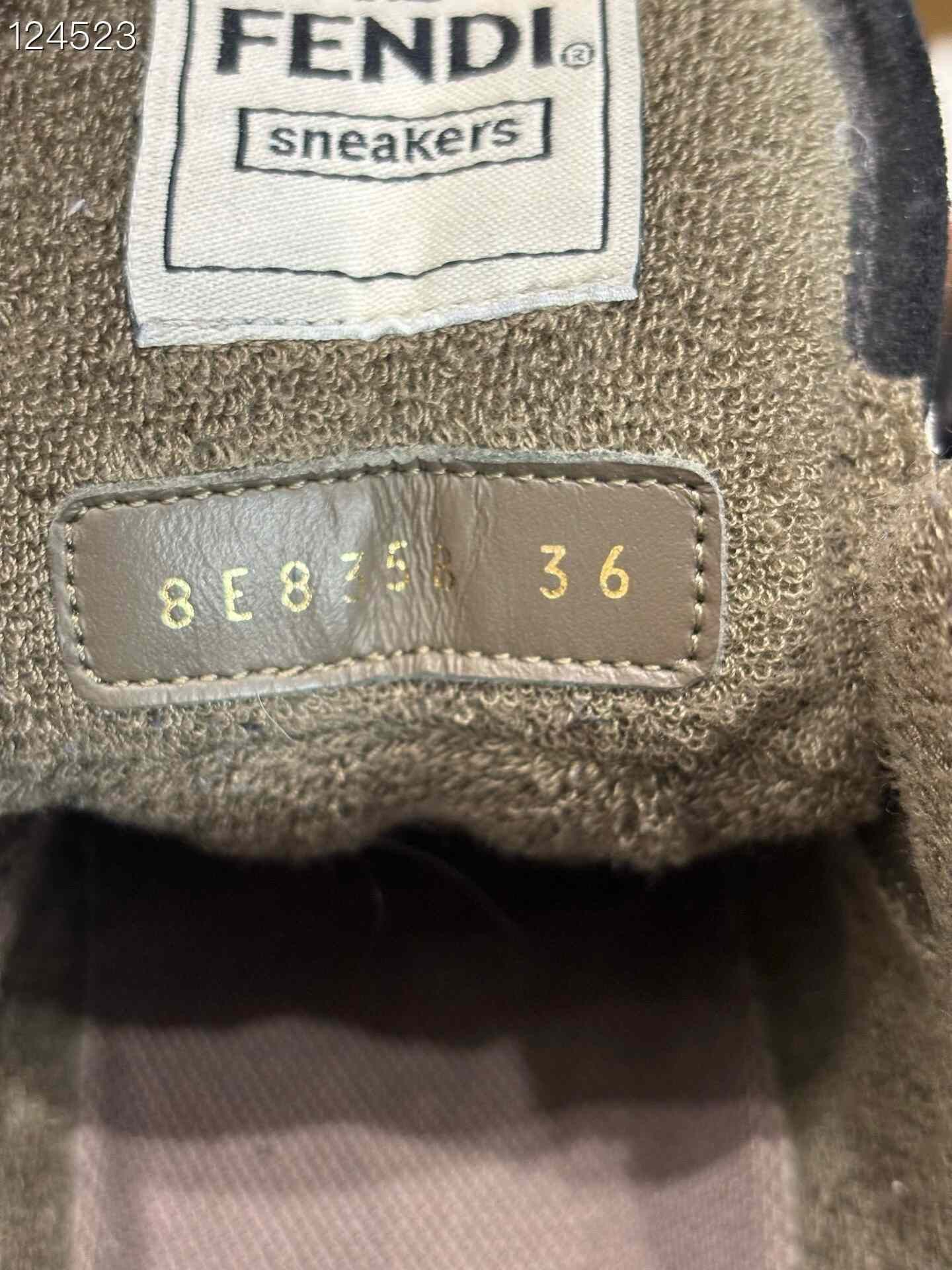 Fendi Fendi Match High-Top Women's Sneakers Size US 5 / IT 35 - 4 Thumbnail