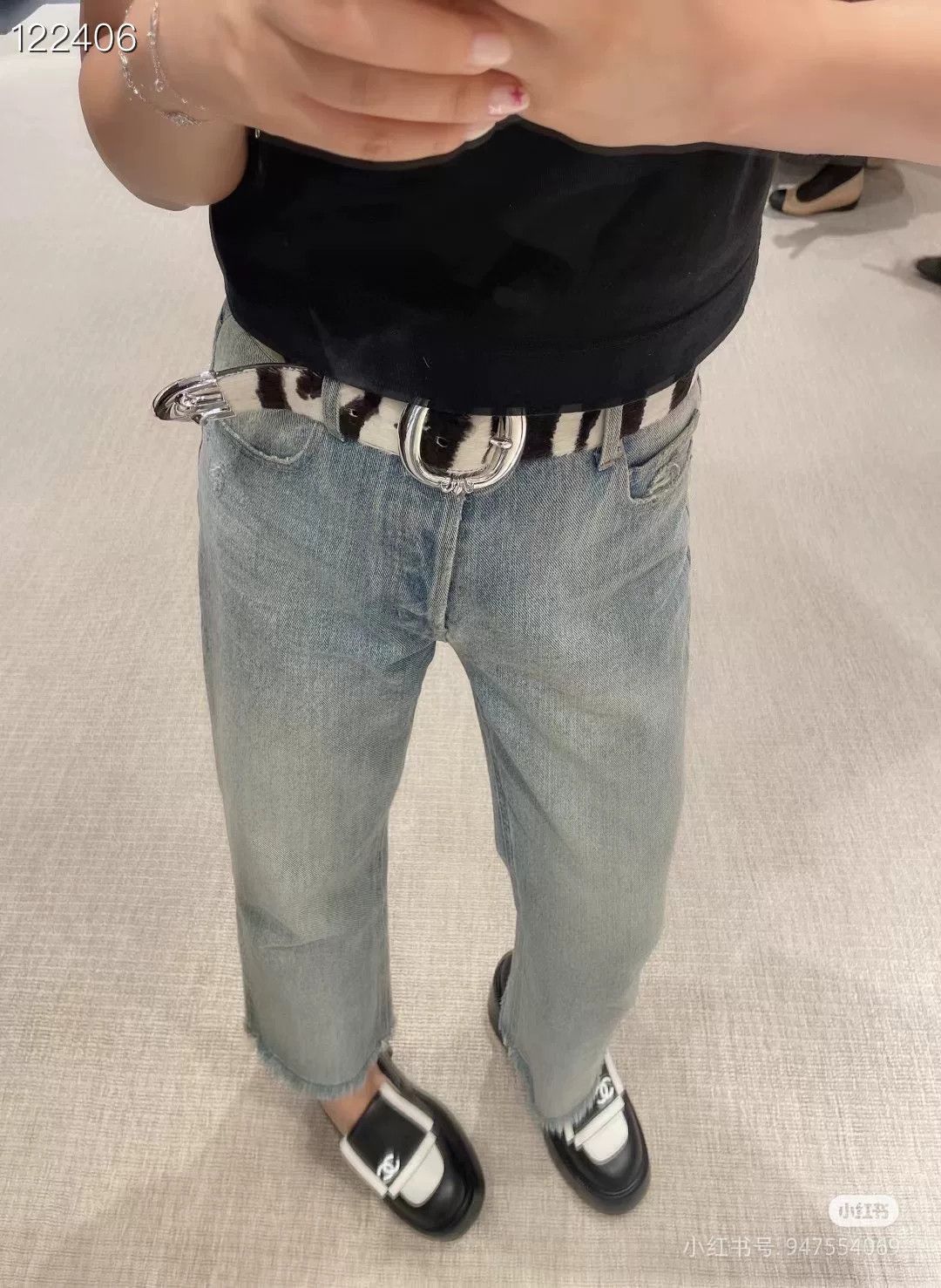 Chanel Chanel Panda Black White Loafers Size US 5.5 / IT 35.5 - 8 Thumbnail