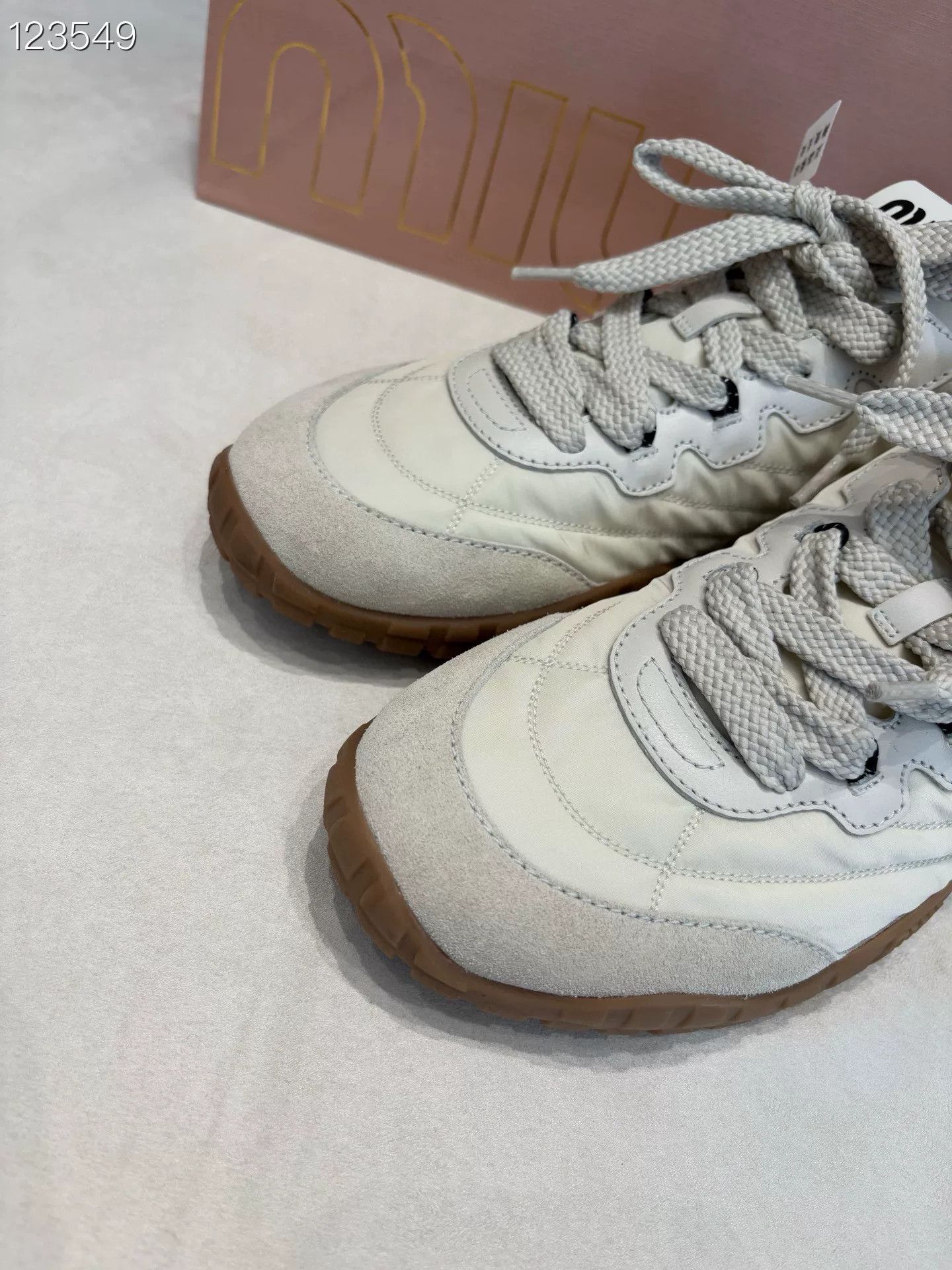 Miu Miu MiuMiu Retro Training Shoes 040771 Size US 7 / IT 37 - 3 Thumbnail