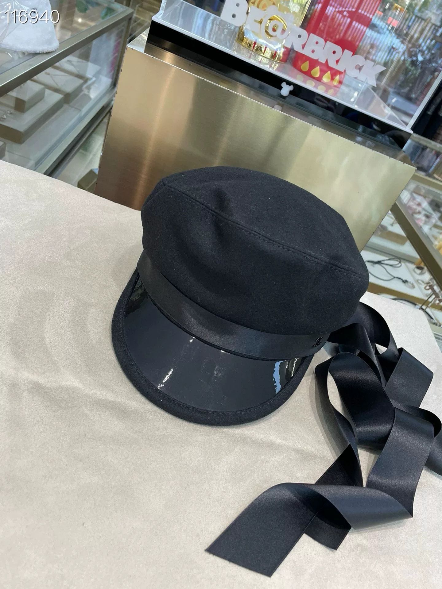 Chanel Chanel Runway Newsboy Cap S Size ONE SIZE - 2 Thumbnail