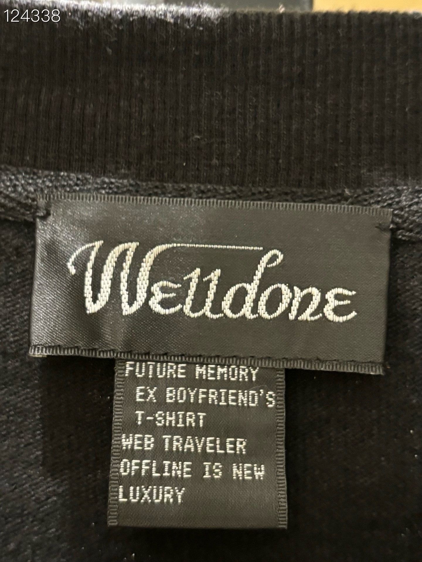 WE11DONE We11Done Logo Sweatshirt Size US M / EU 48-50 / 2 - 3 Thumbnail