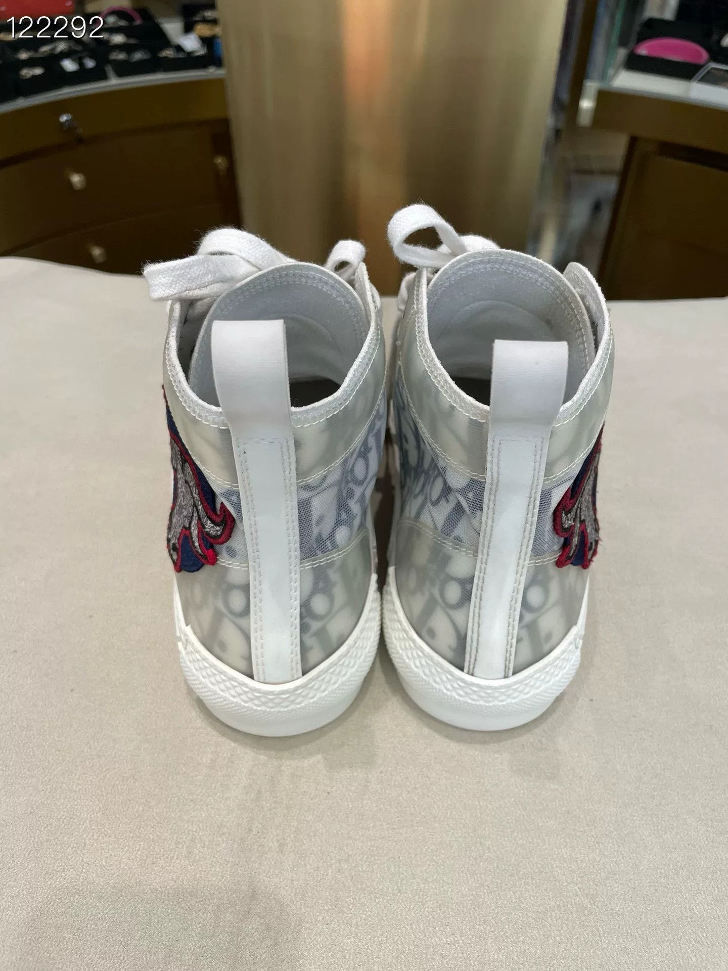 Dior Dior B23 High-Top Canvas Sneakers Size US 6 / EU 39 - 5 Thumbnail