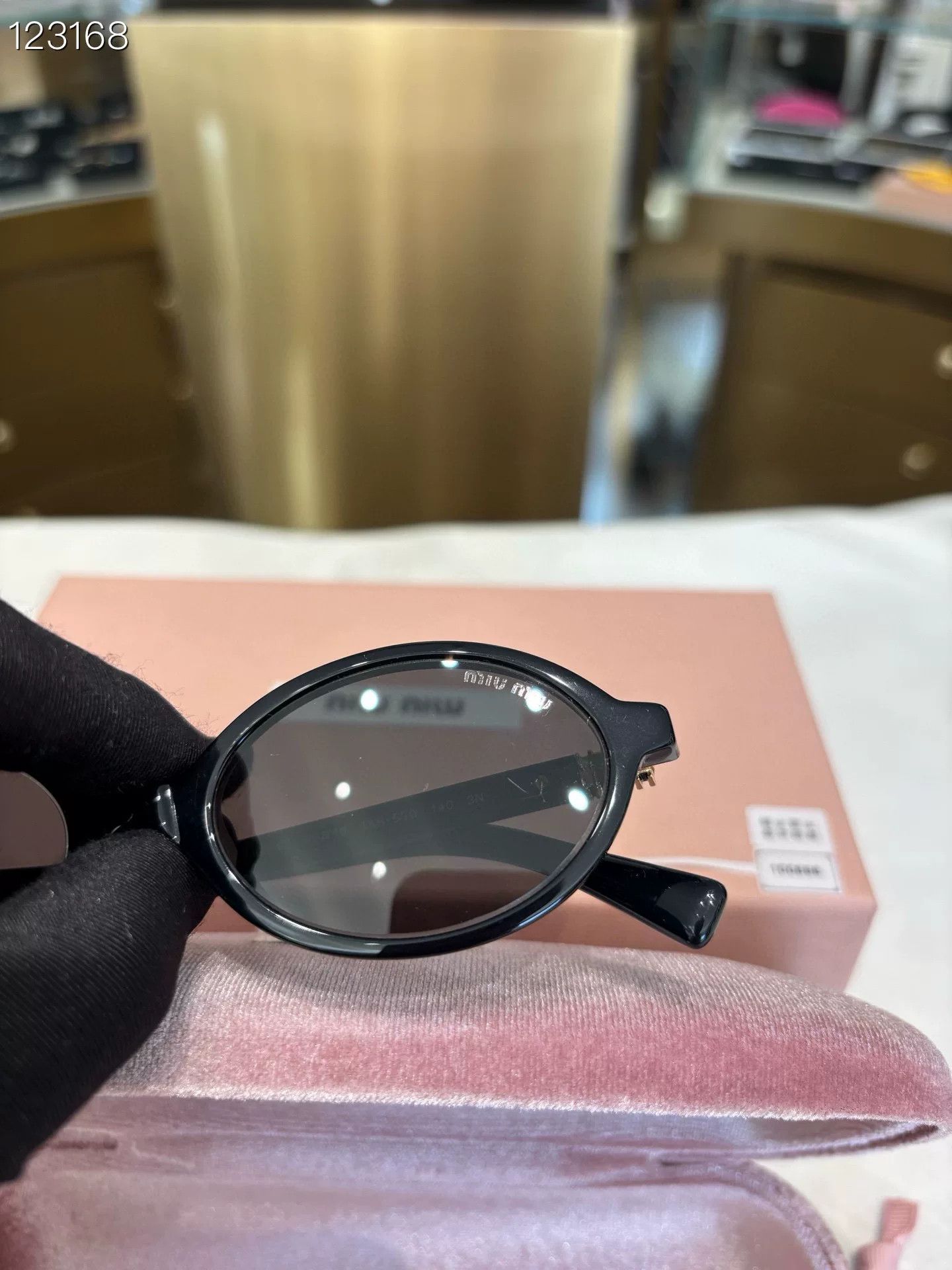 Miu Miu Miu Miu Retro Small Frame Sunglasses Size ONE SIZE - 7 Thumbnail