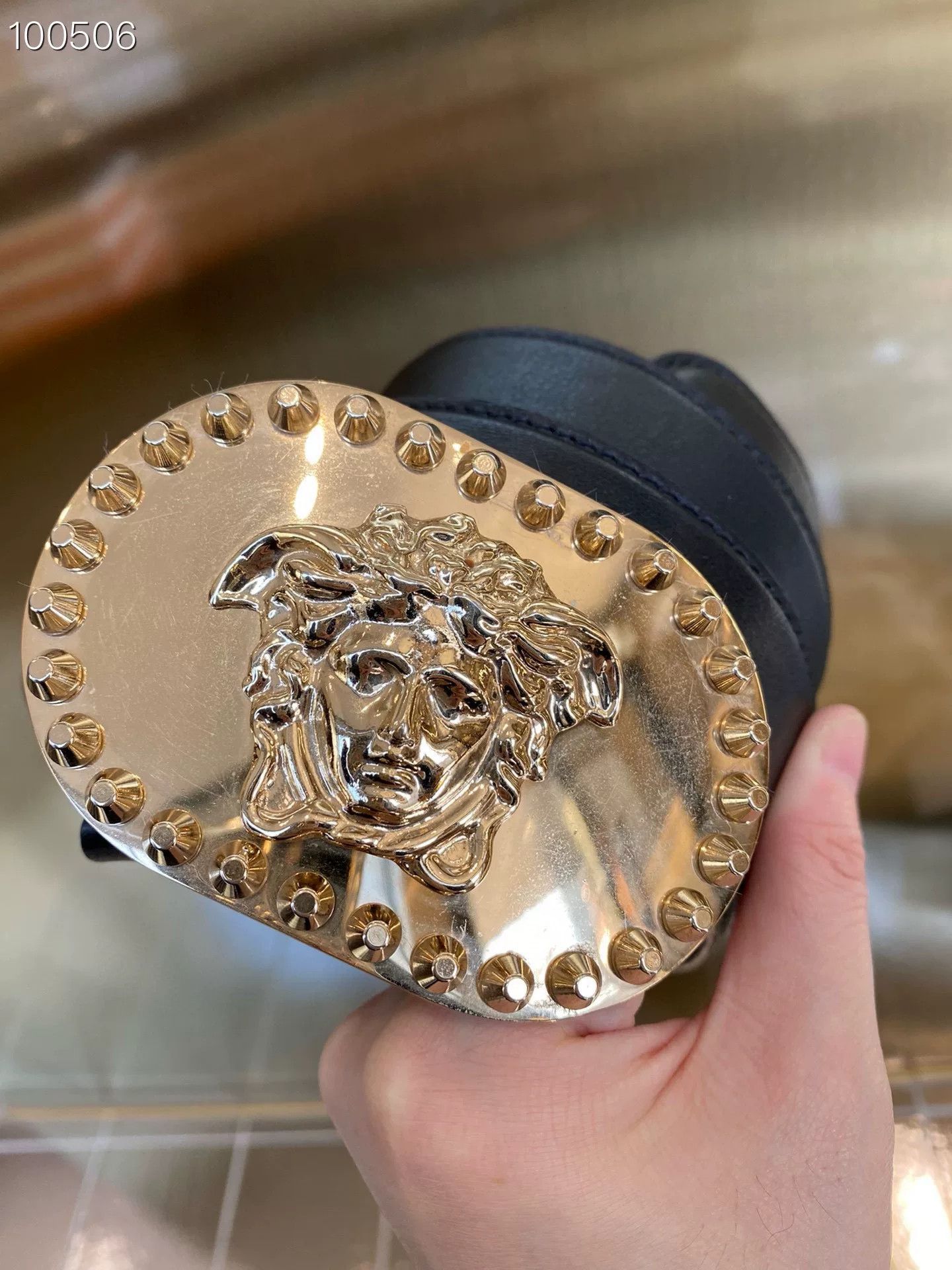 Versace Versace Belt 00339 Size 80 Size ONE SIZE - 2 Thumbnail