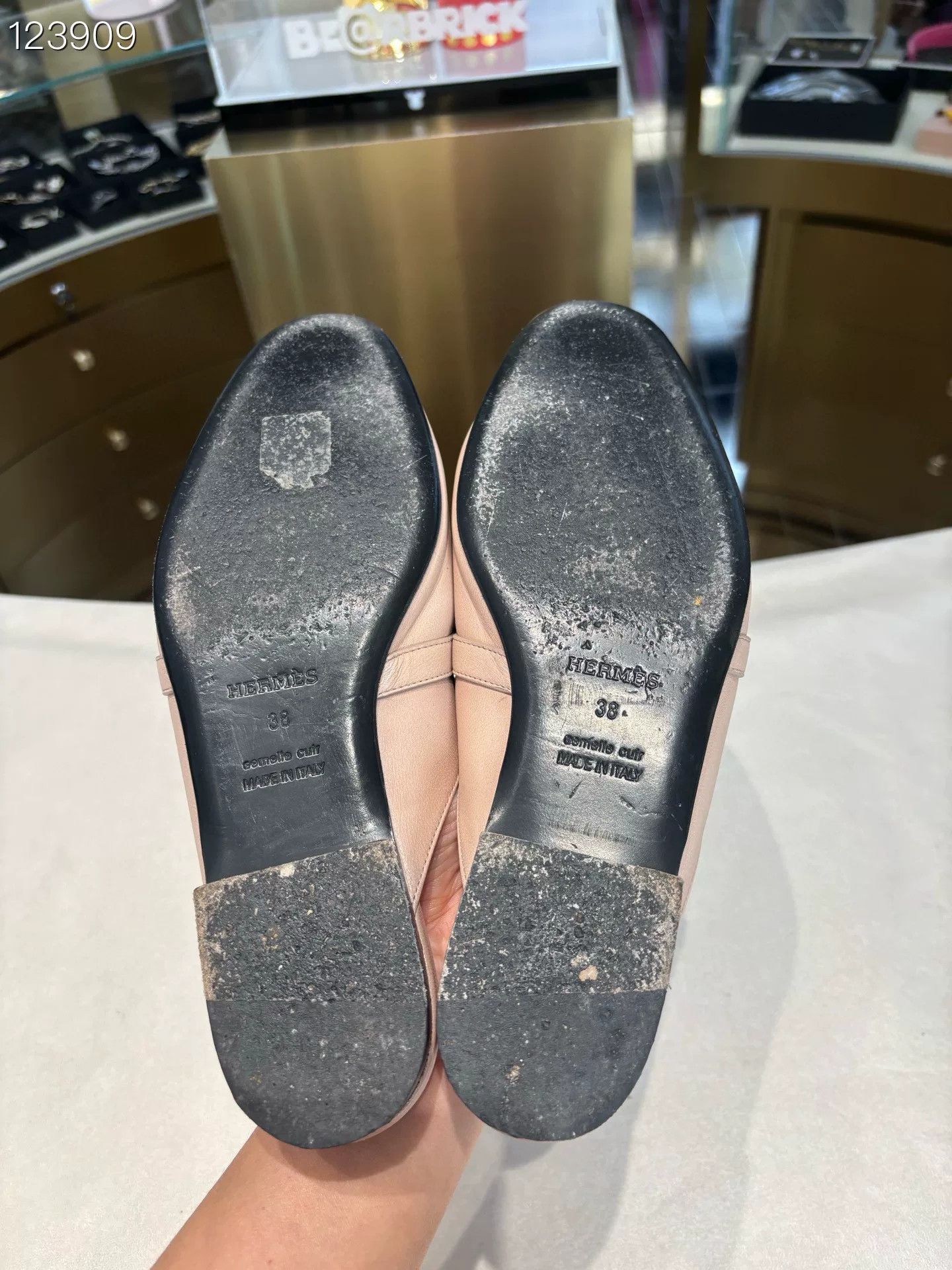 Hermes Hermès Kelly Pink Mule Slippers Size US 7 / IT 37 - 6 Thumbnail