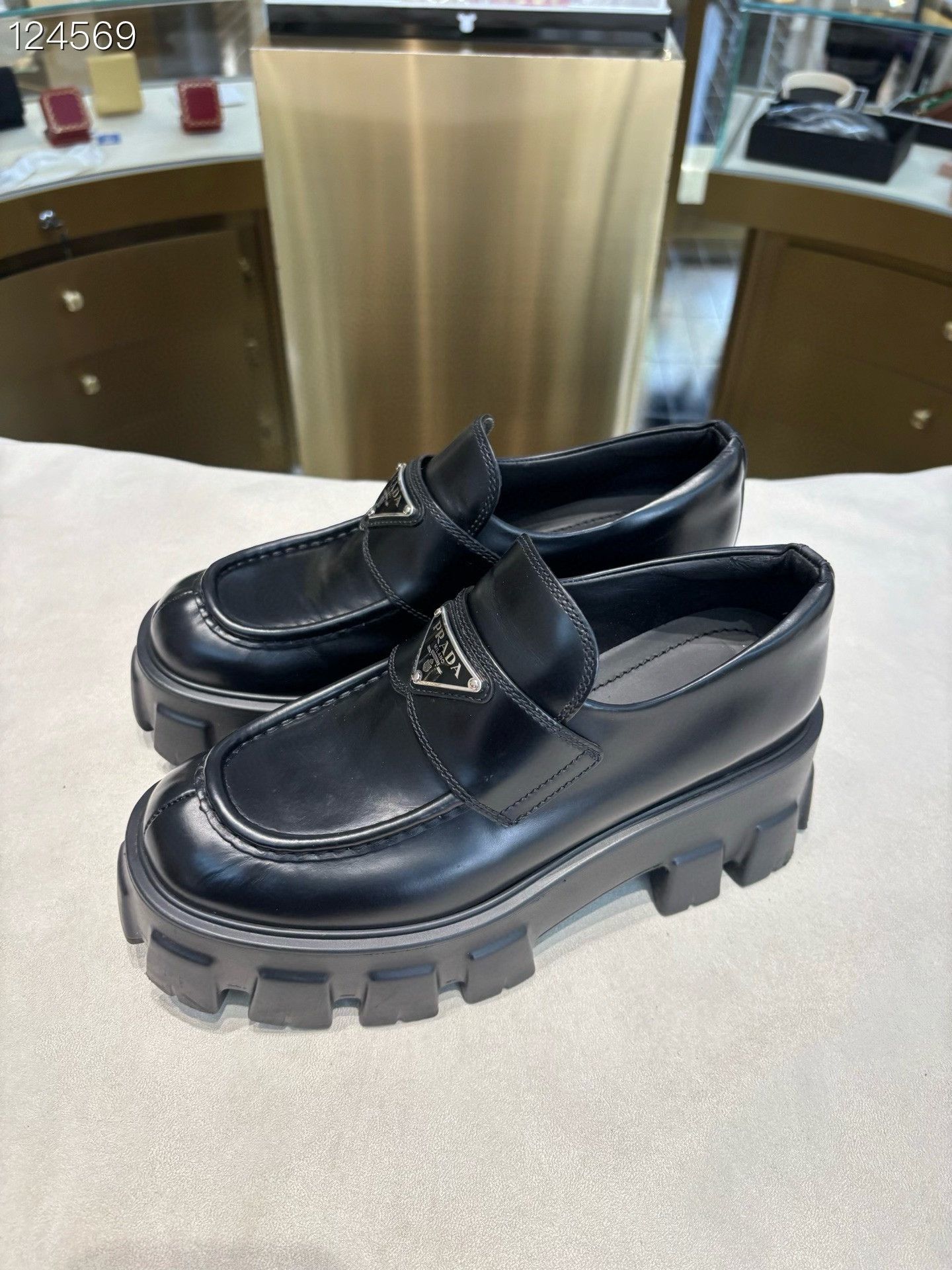 Prada Prada Monolith Platform Loafers Size US 5.5 / IT 35.5 - 2 Thumbnail