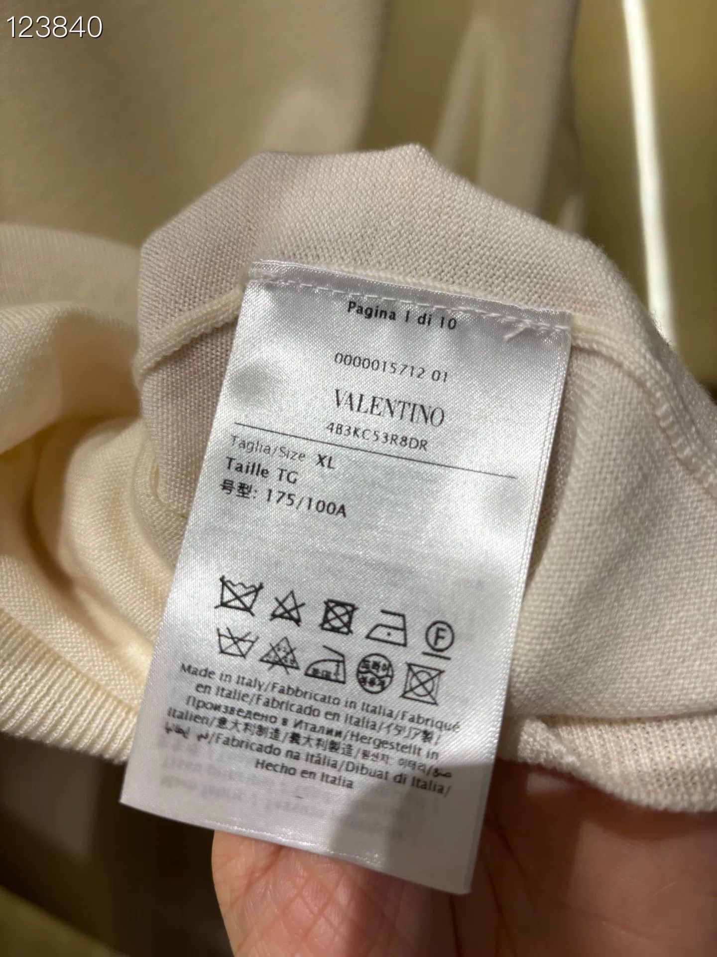 Valentino Valentino Women's Crystal Bow Knit Top Size XL / US 12-14 / IT 48-50 - 4 Thumbnail