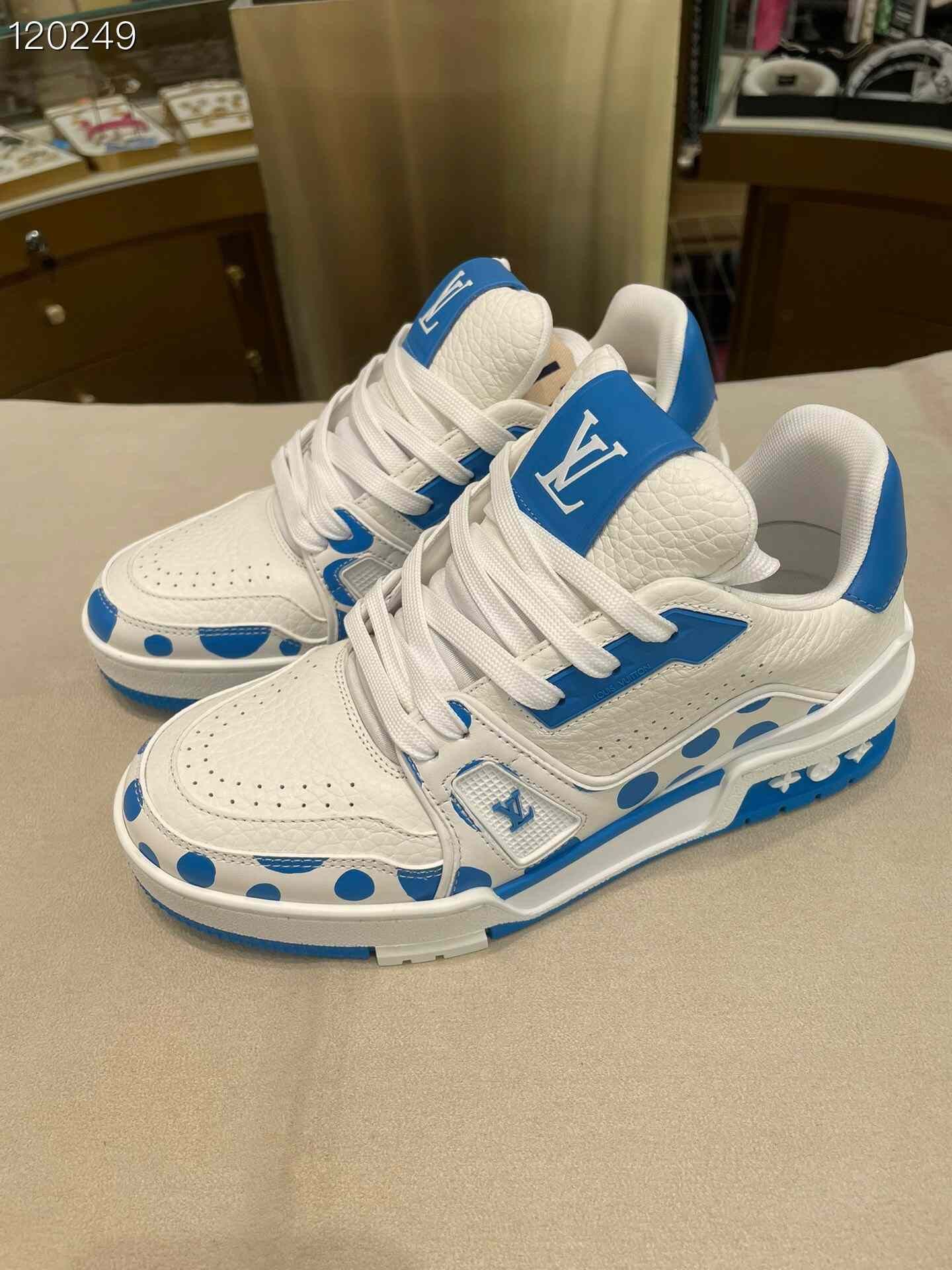 Louis Vuitton Louis Vuitton Yayoi Kusama Trainer Sneakers Size US 5.5 / IT 35.5 - 2 Thumbnail