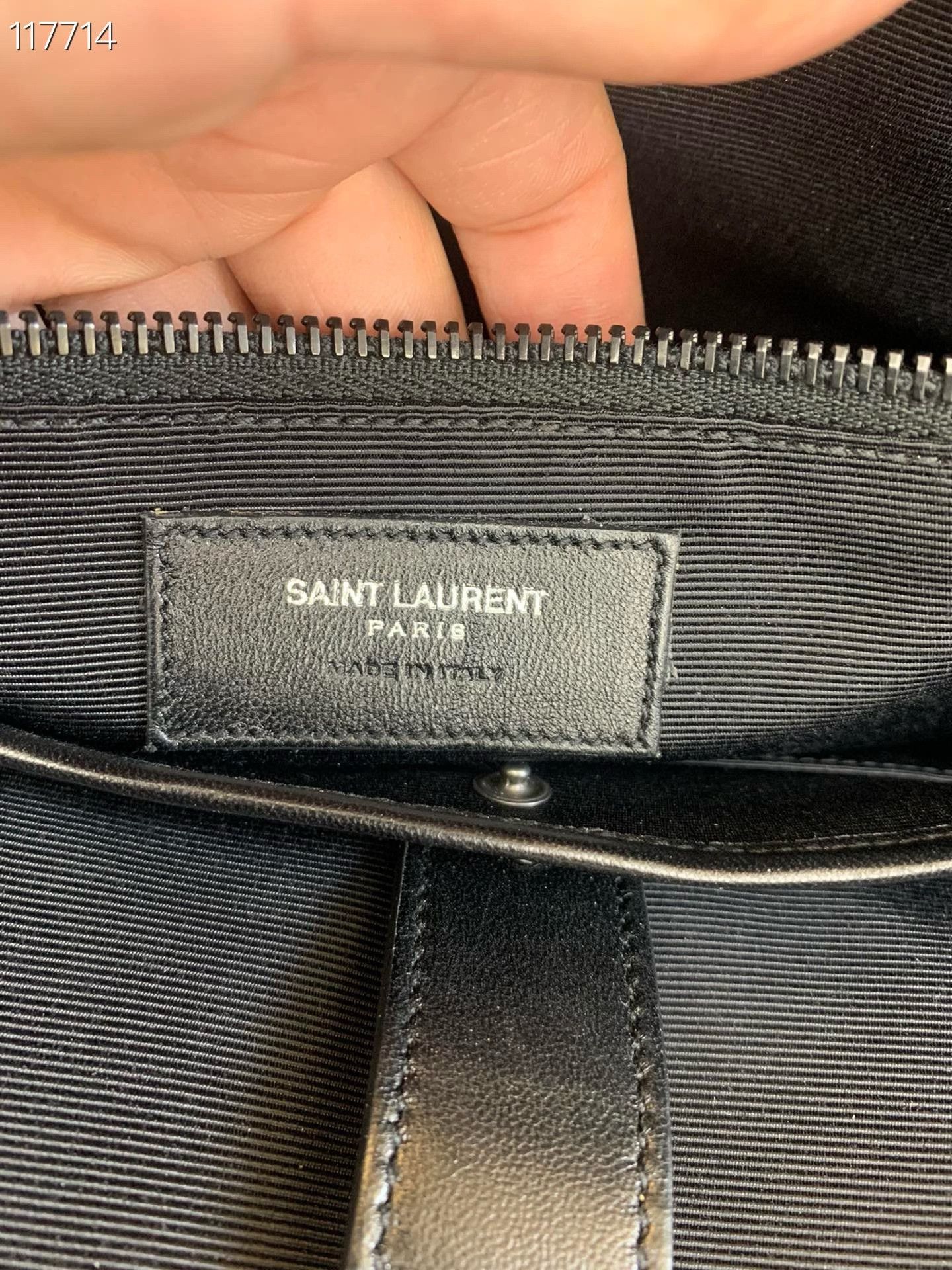 Yves Saint Laurent YSL 077694 v601 Runway Briefcase Size ONE SIZE - 7 Thumbnail