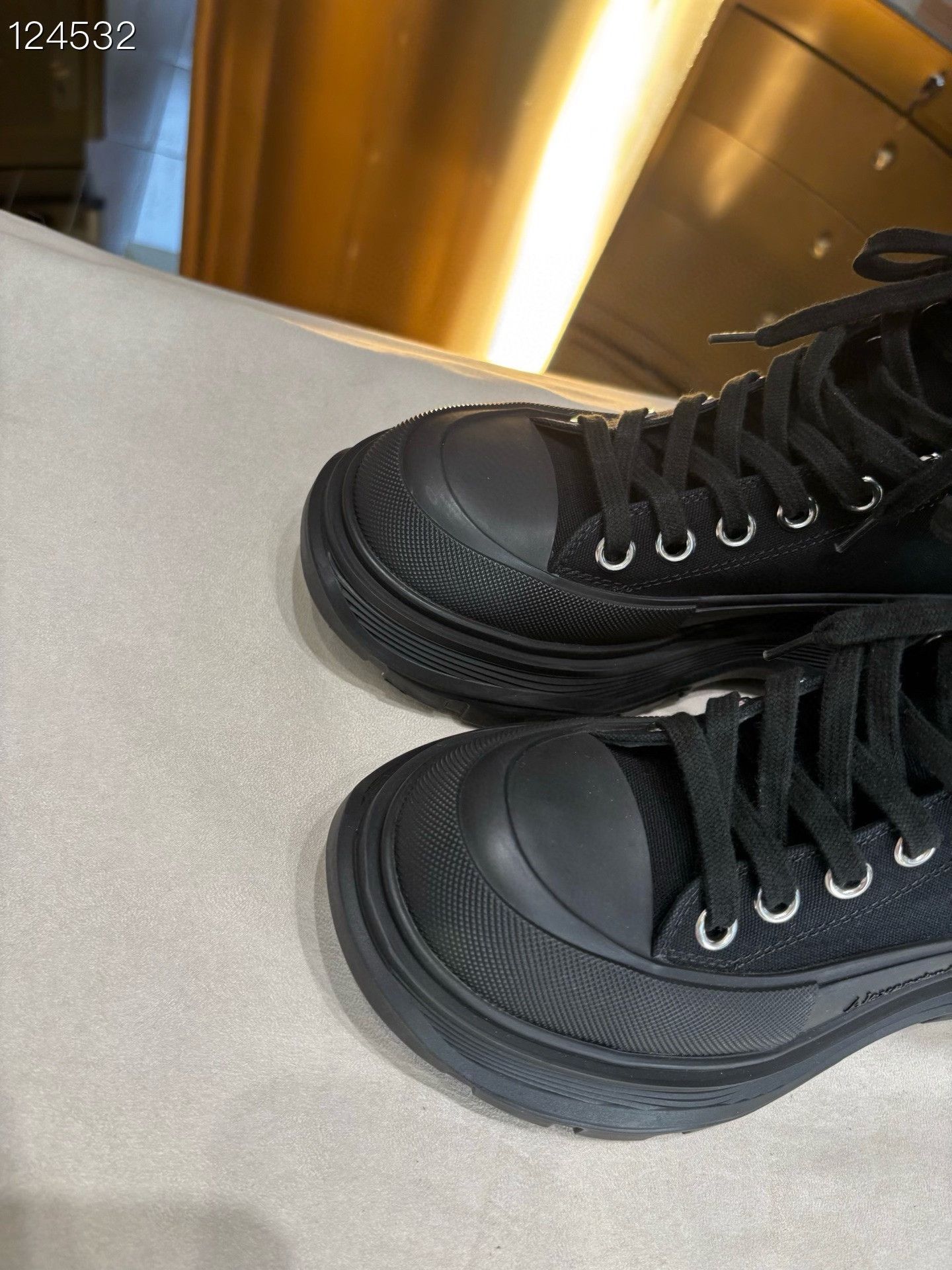 Alexander McQueen Alexander McQueen Tread Slick High-Top Size US 4.5 / IT 34.5 - 3 Thumbnail