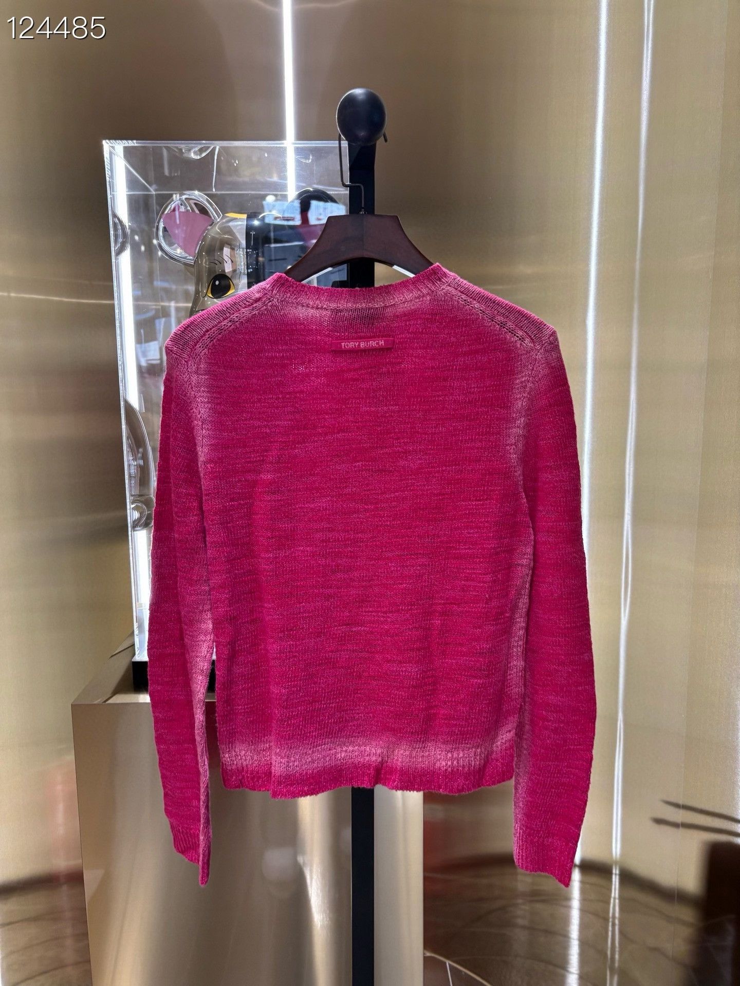 Tory Burch TORY BURCH Linen Silk Crewneck Sweater Size S / US 4 / IT 40 - 2 Thumbnail