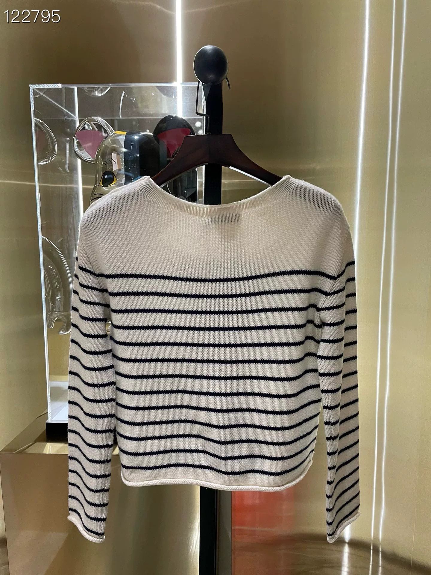 Dior Dior Cashmere Sweater Embroidered Anchor Size S / US 4 / IT 40 - 2 Thumbnail
