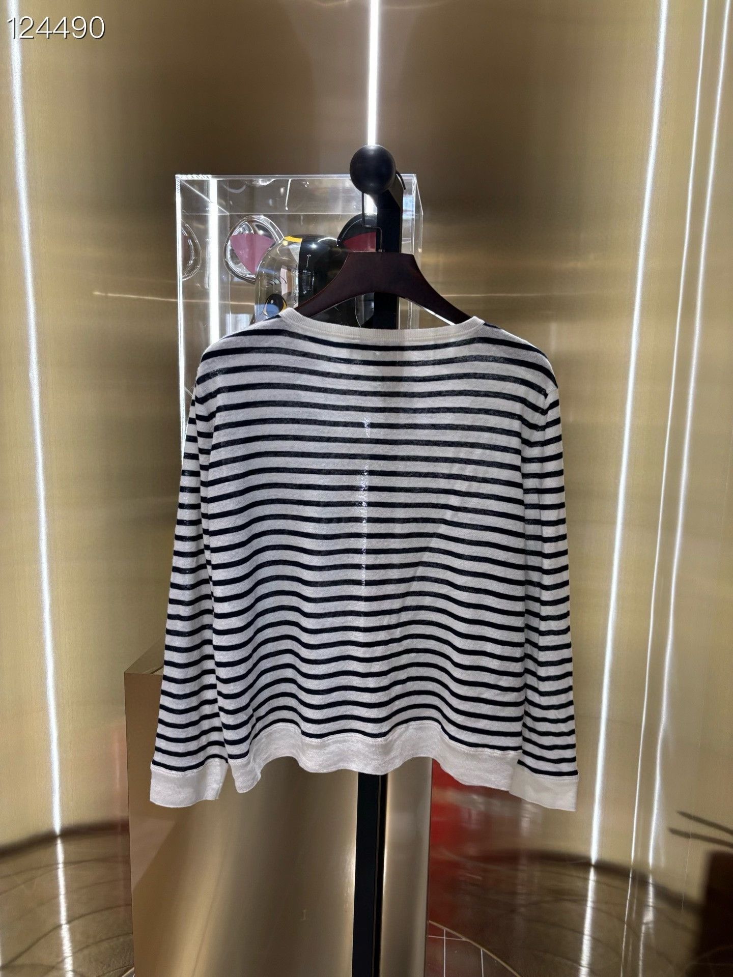Dior Dior Stripe Star Long-sleeve Top Size M / US 6-8 / IT 42-44 - 2 Thumbnail