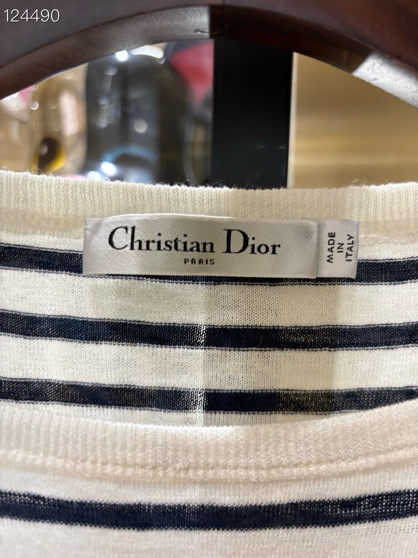 Dior Dior Stripe Star Long-sleeve Top Size M / US 6-8 / IT 42-44 - 3 Thumbnail