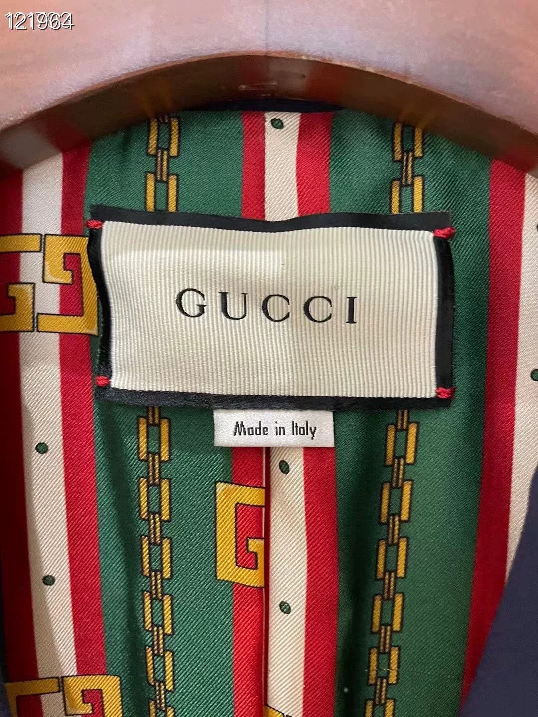 Gucci Gucci Women's Casual Color-Blocked Lapel Suit Size S / US 4 / IT 40 - 5 Thumbnail