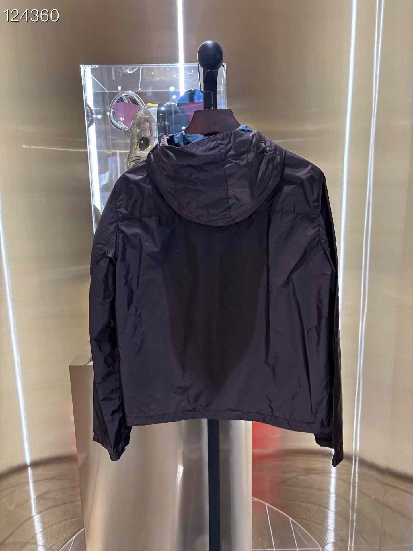 Prada Prada Men's Nylon Waterproof Jacket Size US M / EU 48-50 / 2 - 2 Thumbnail