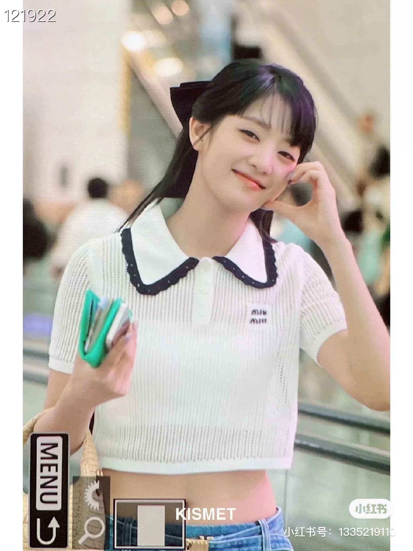 Miu Miu Miu Miu Colorblock Knit Collared Button T-shirt Size S / US 4 / IT 40 - 7 Thumbnail