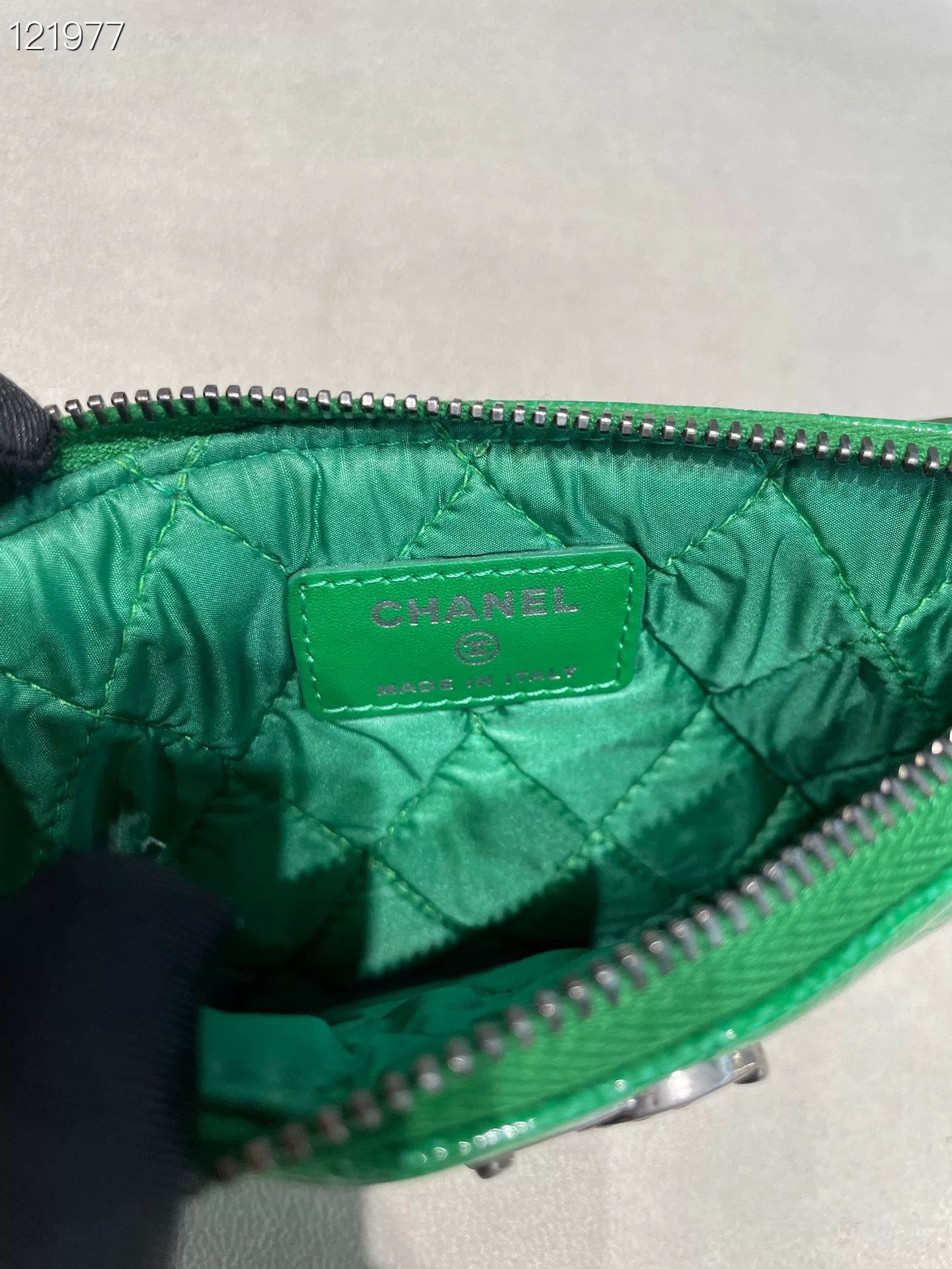 Chanel Chanel Bamboo Green Coin Purse Size ONE SIZE - 6 Thumbnail