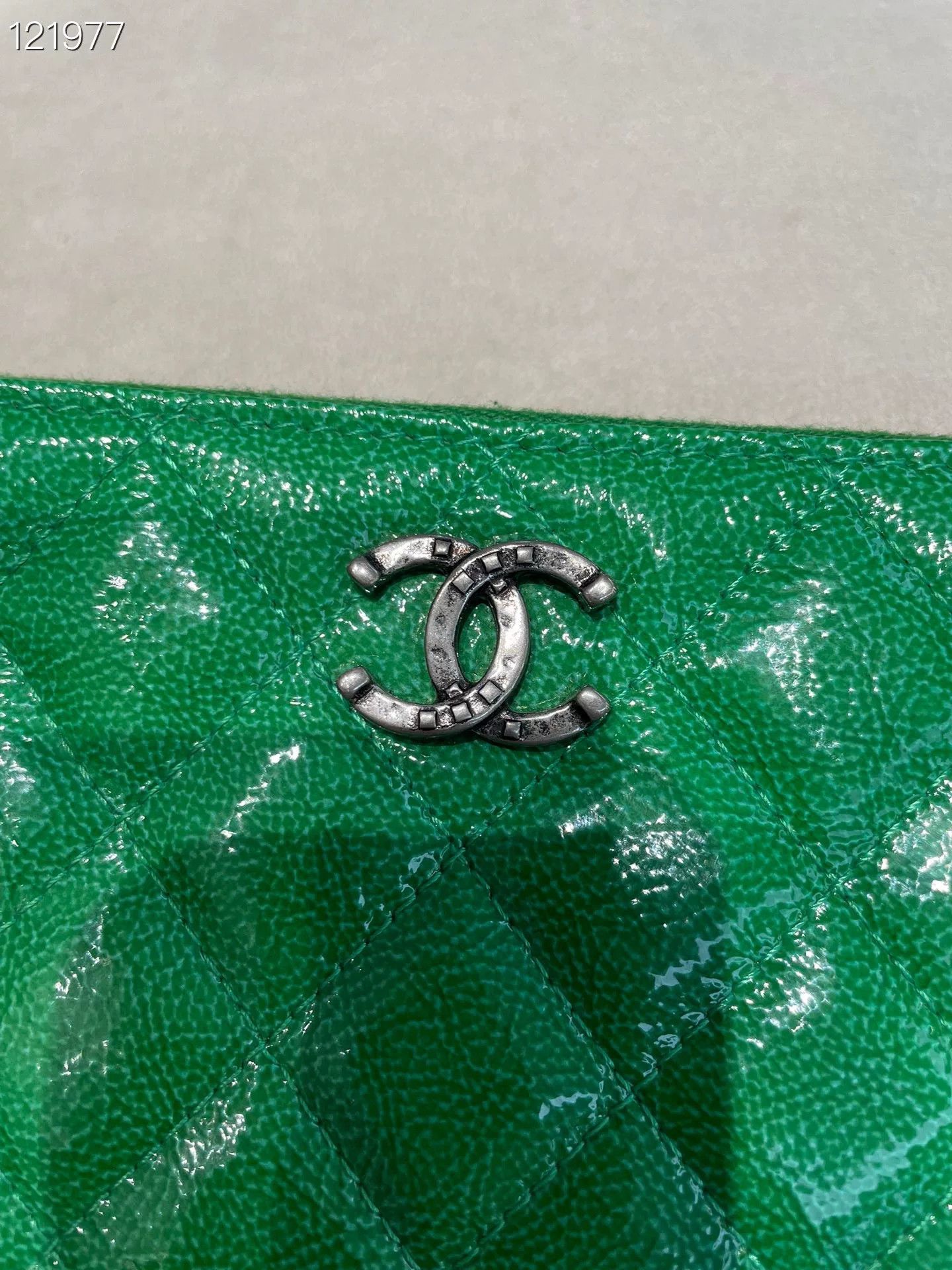 Chanel Chanel Bamboo Green Coin Purse Size ONE SIZE - 5 Thumbnail