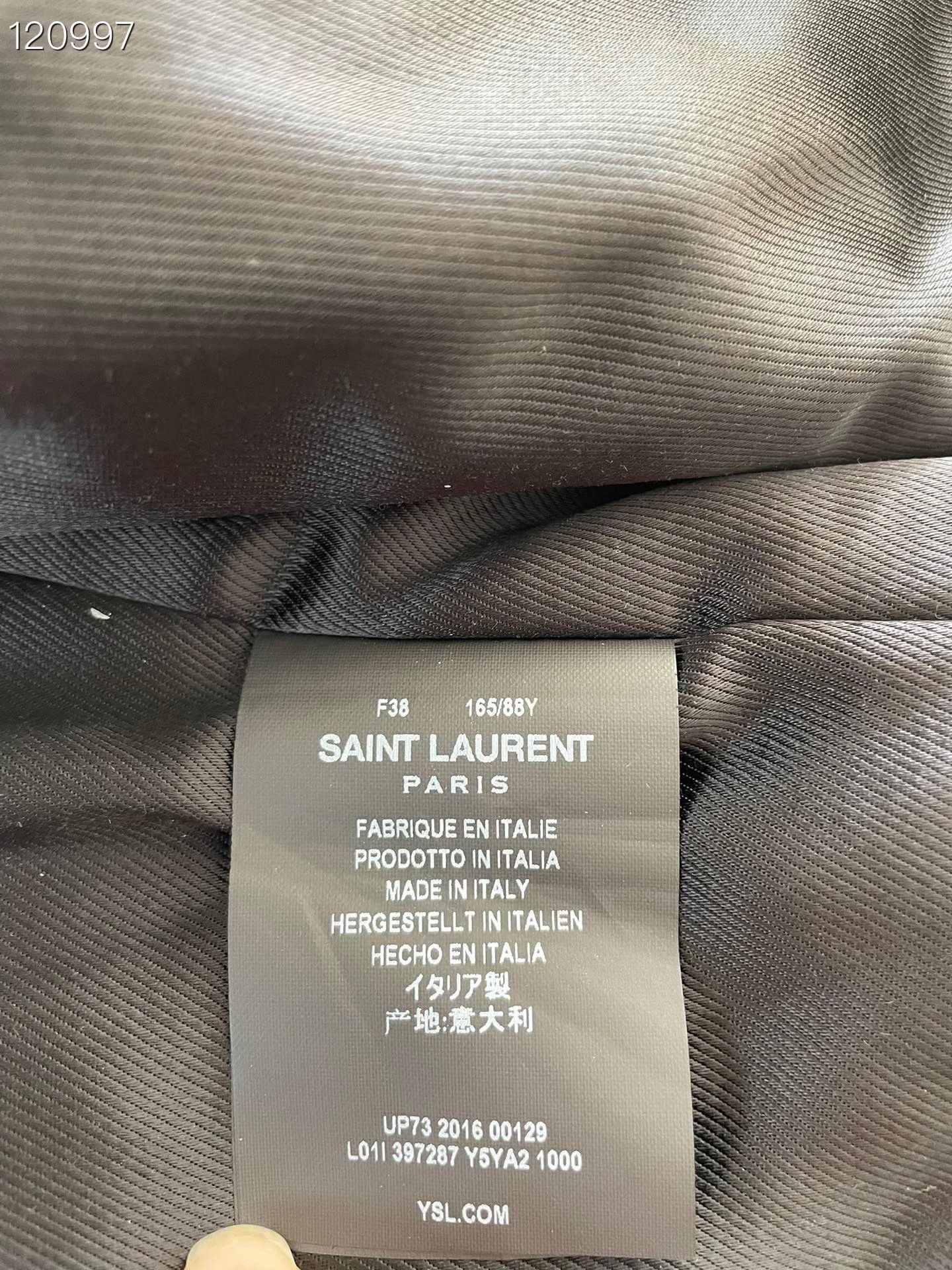 Saint Laurent Paris SLP Biker Leather Jacket Size S / US 4 / IT 40 - 4 Thumbnail