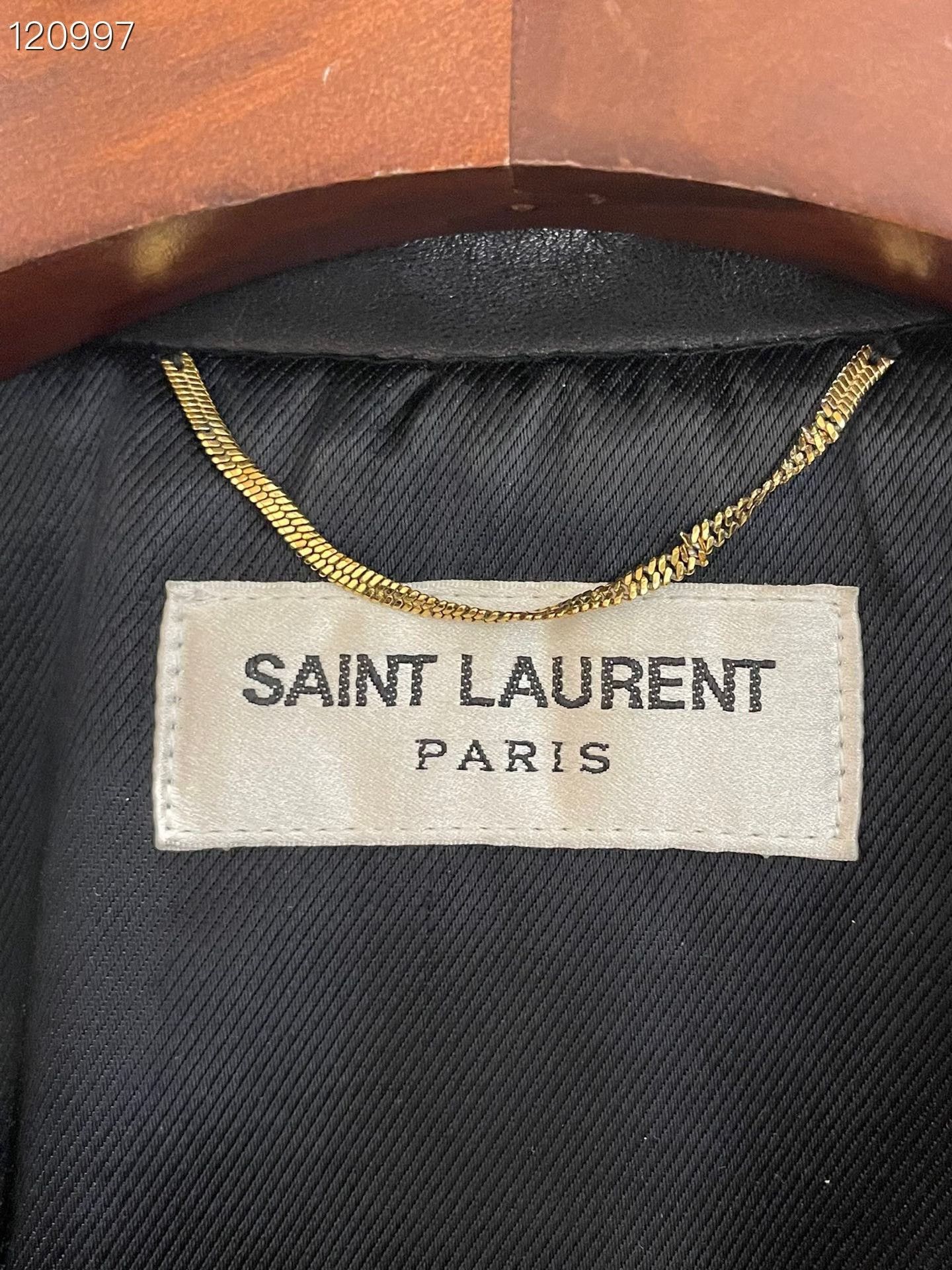 Saint Laurent Paris SLP Biker Leather Jacket Size S / US 4 / IT 40 - 3 Thumbnail