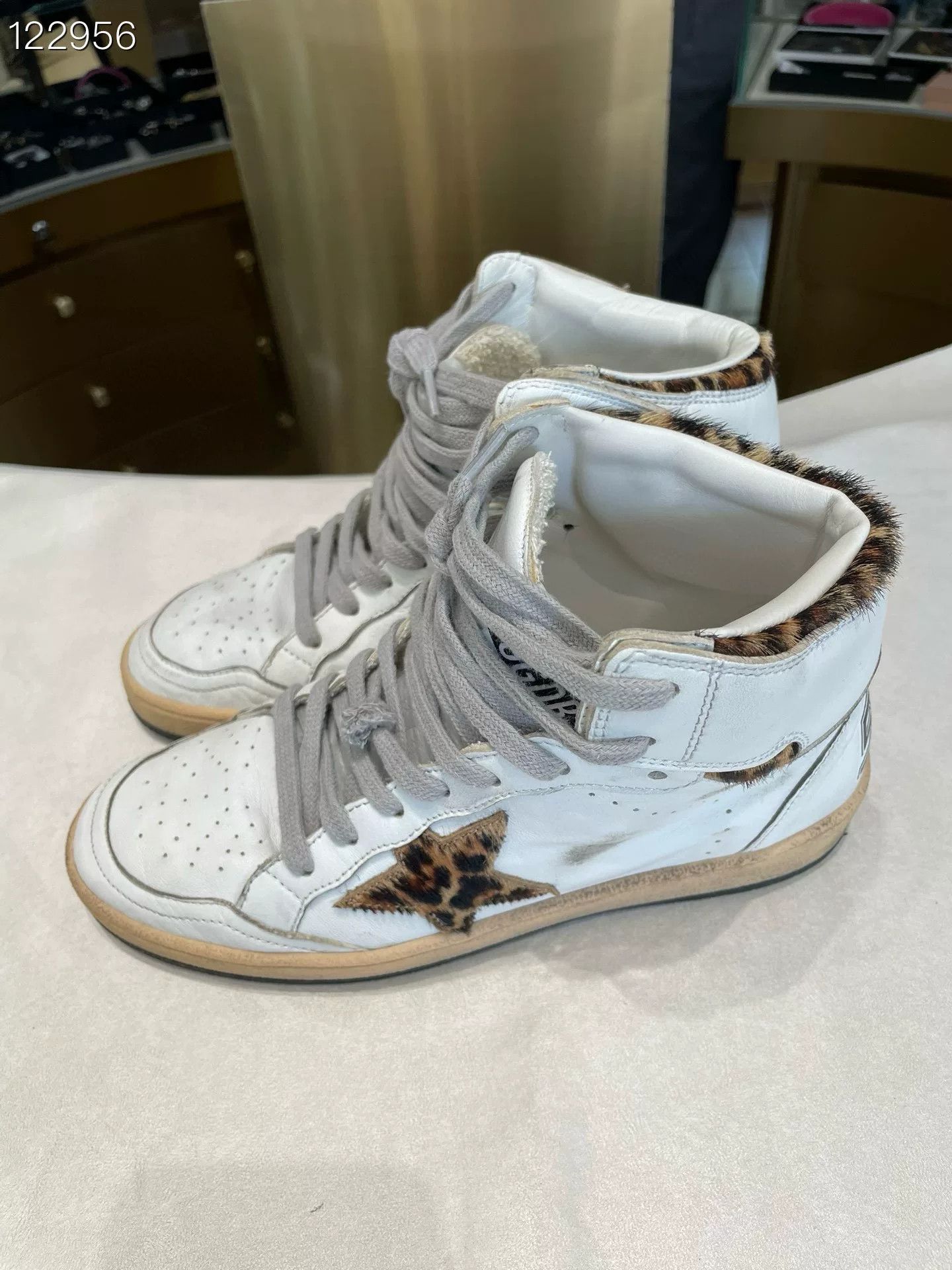 Golden Goose Golden Goose Skystar Limited Leopard Star Size US 5 / IT 35 - 3 Thumbnail