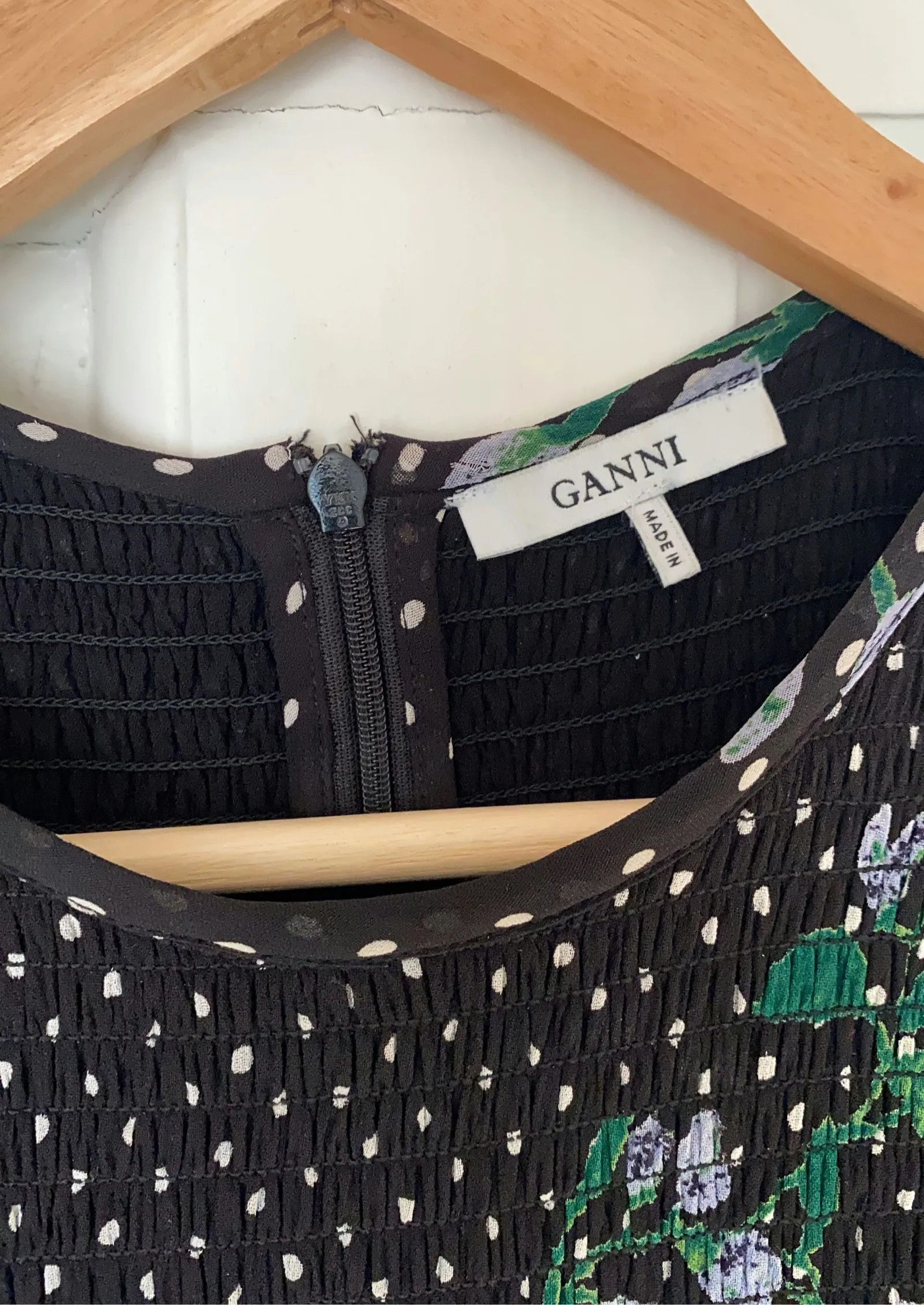 Ganni Ganni 1763 Rometty Georgette Dress Size S / US 4 / IT 40 - 3 Thumbnail