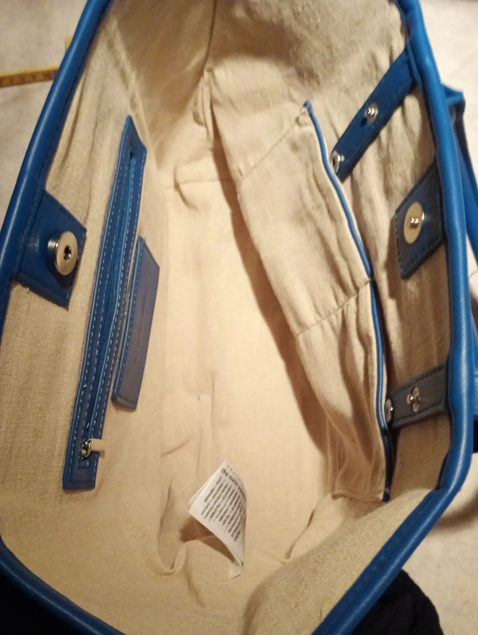 Carin Wester Carin Wester Wendy small tote ocean blue Bag Size ONE SIZE - 4 Thumbnail