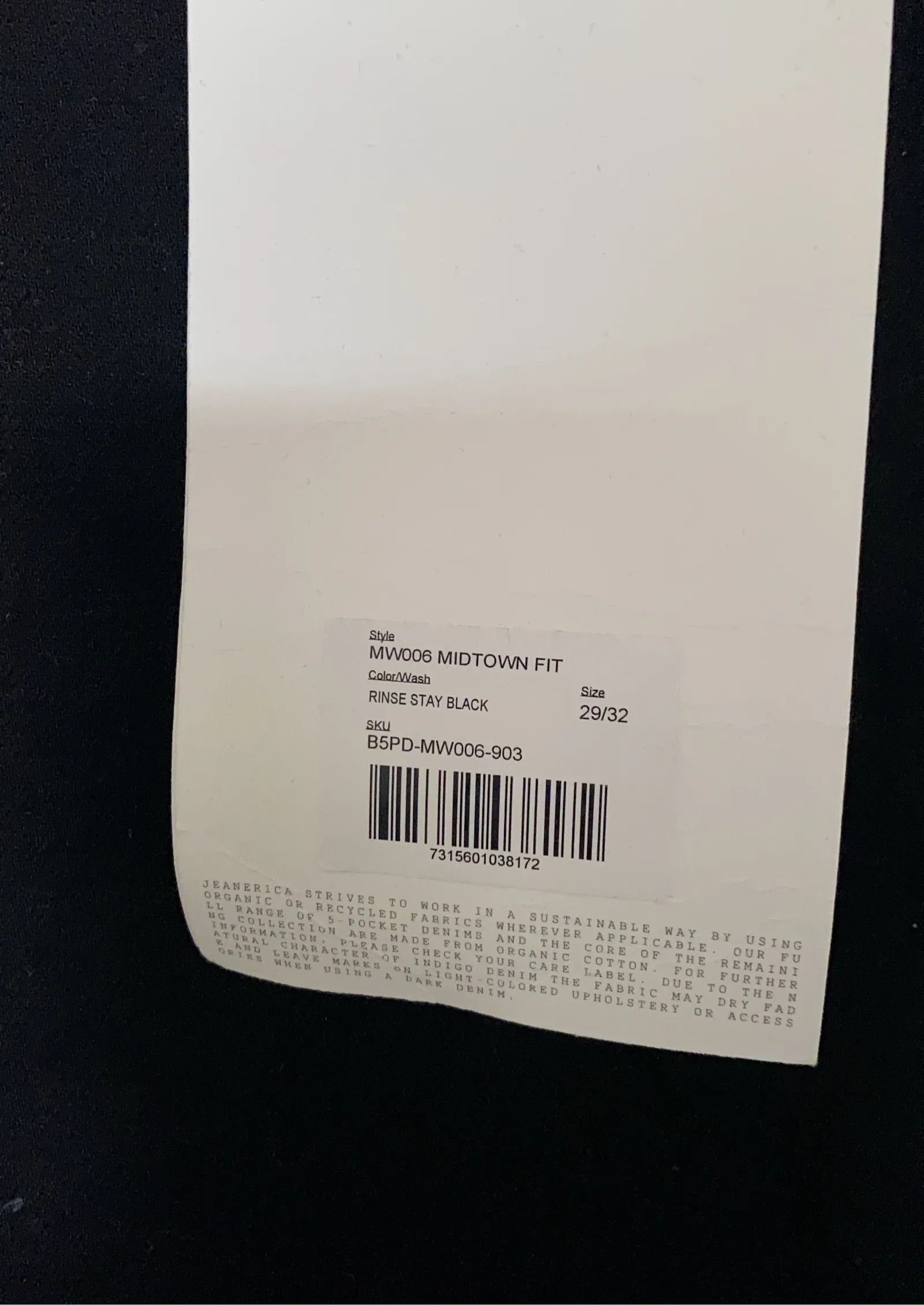 JEANERICA JEANERICA Jeans Size 29" - 5 Thumbnail