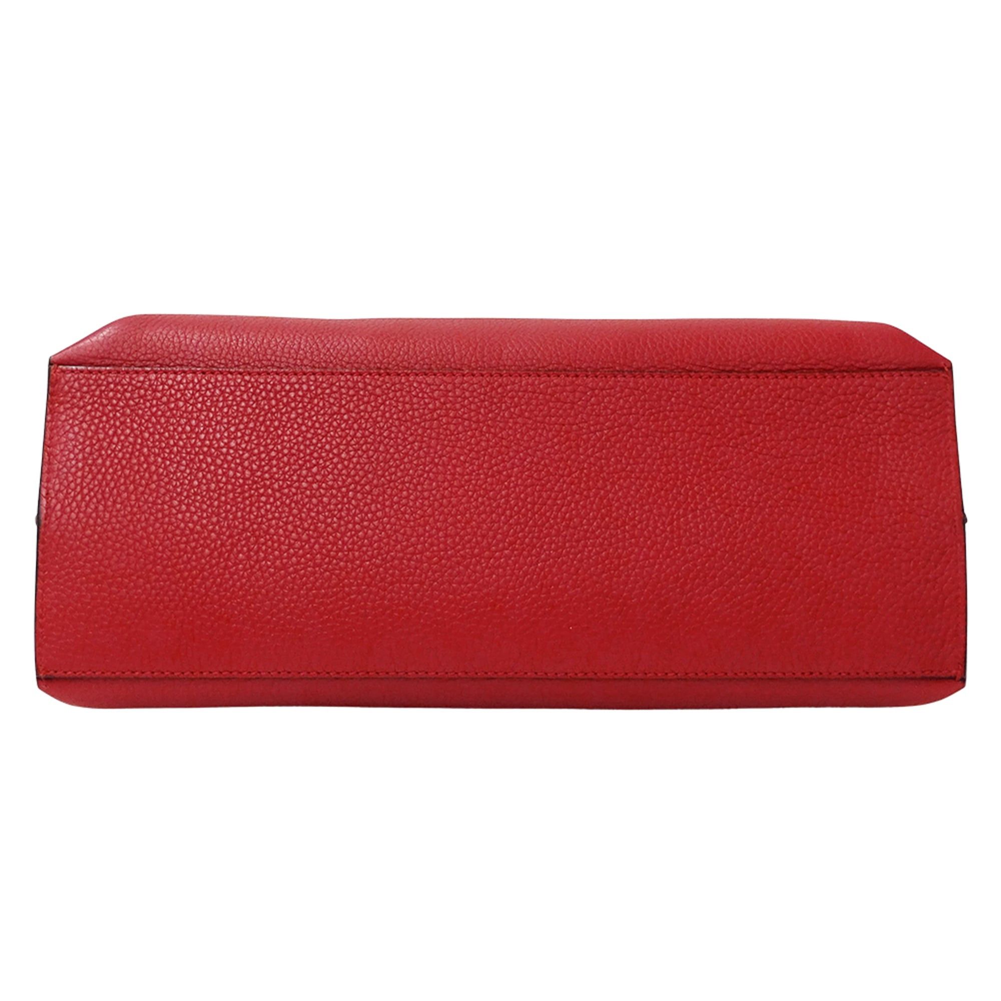 Gucci Gucci Women's Handbag, Brand Handbag/Shoulder Bag, 2-way, Bamboo Leather, Red, 392013 Red Size ONE SIZE - 3 Thumbnail