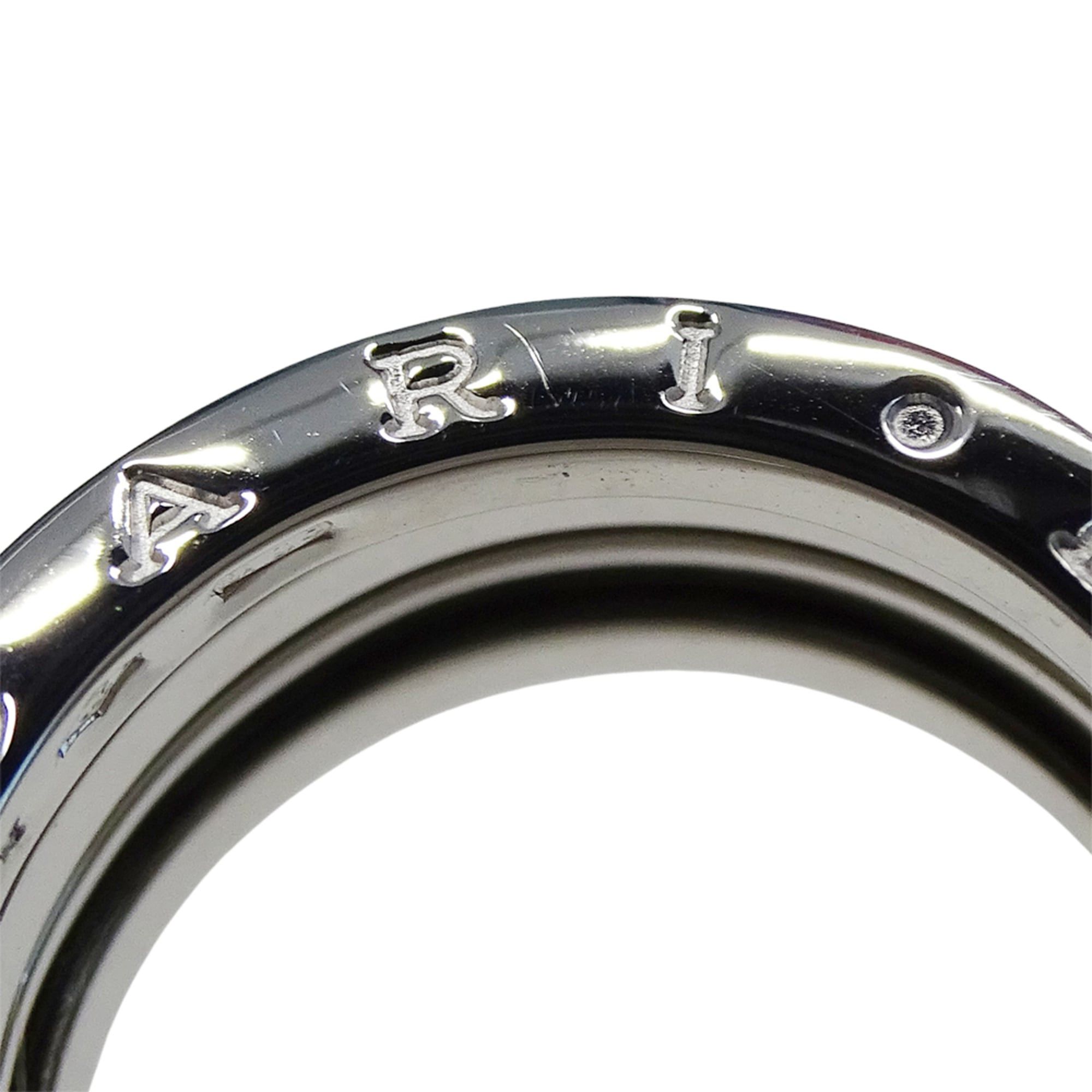 Bvlgari Bulgari BVLGARI Ring for Women and Men, Brand Ring, 750WG B-zero1, 3-band, White Gold, Size #54 (approx. 1) Jewelry Size ONE SIZE - 10 Thumbnail