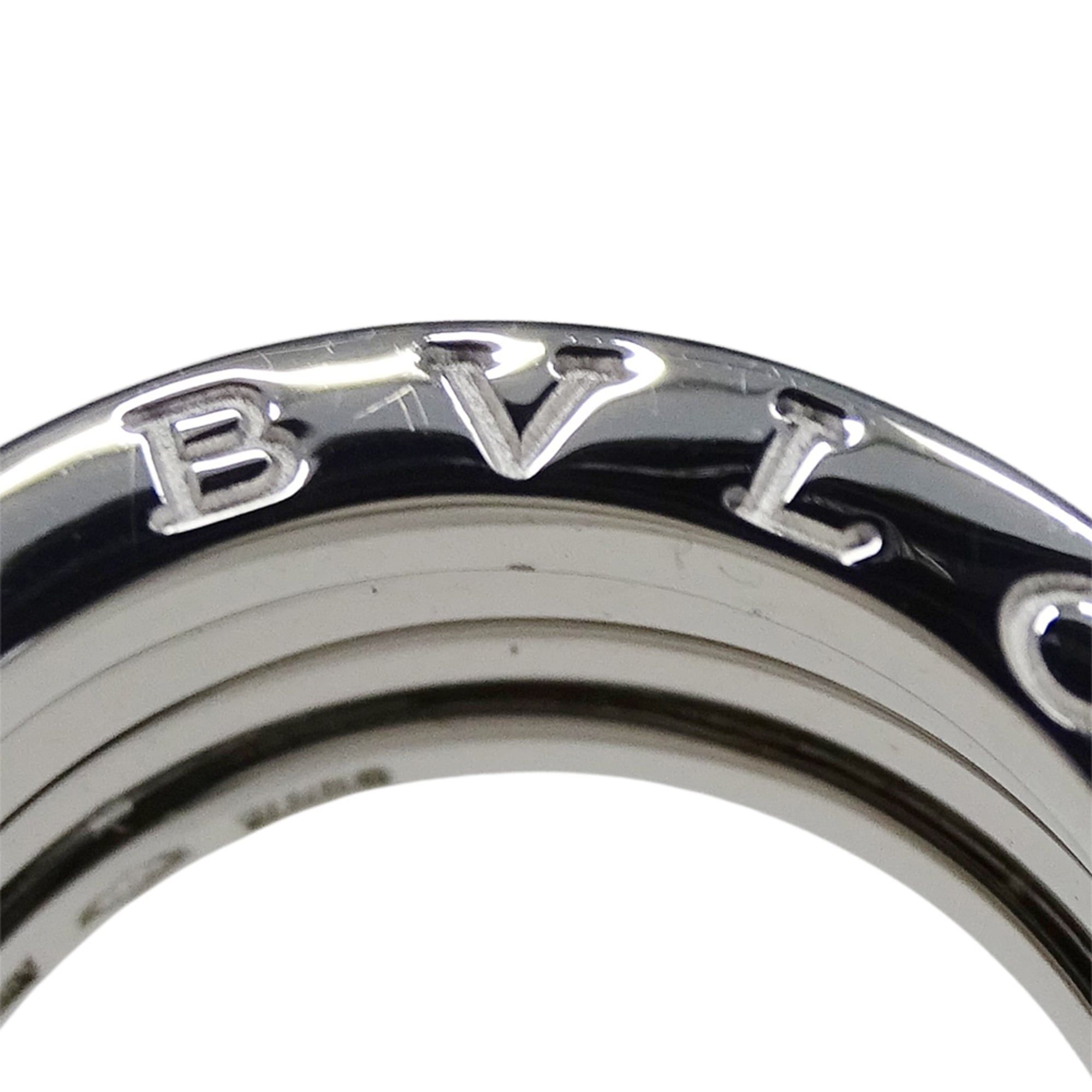 Bvlgari BVLGARI Ring for Women and Men, Brand Ring, 750WG B-zero1, 3-band, White Gold, Size #51 (approx. 1) Jewelry Size ONE SIZE - 9 Thumbnail