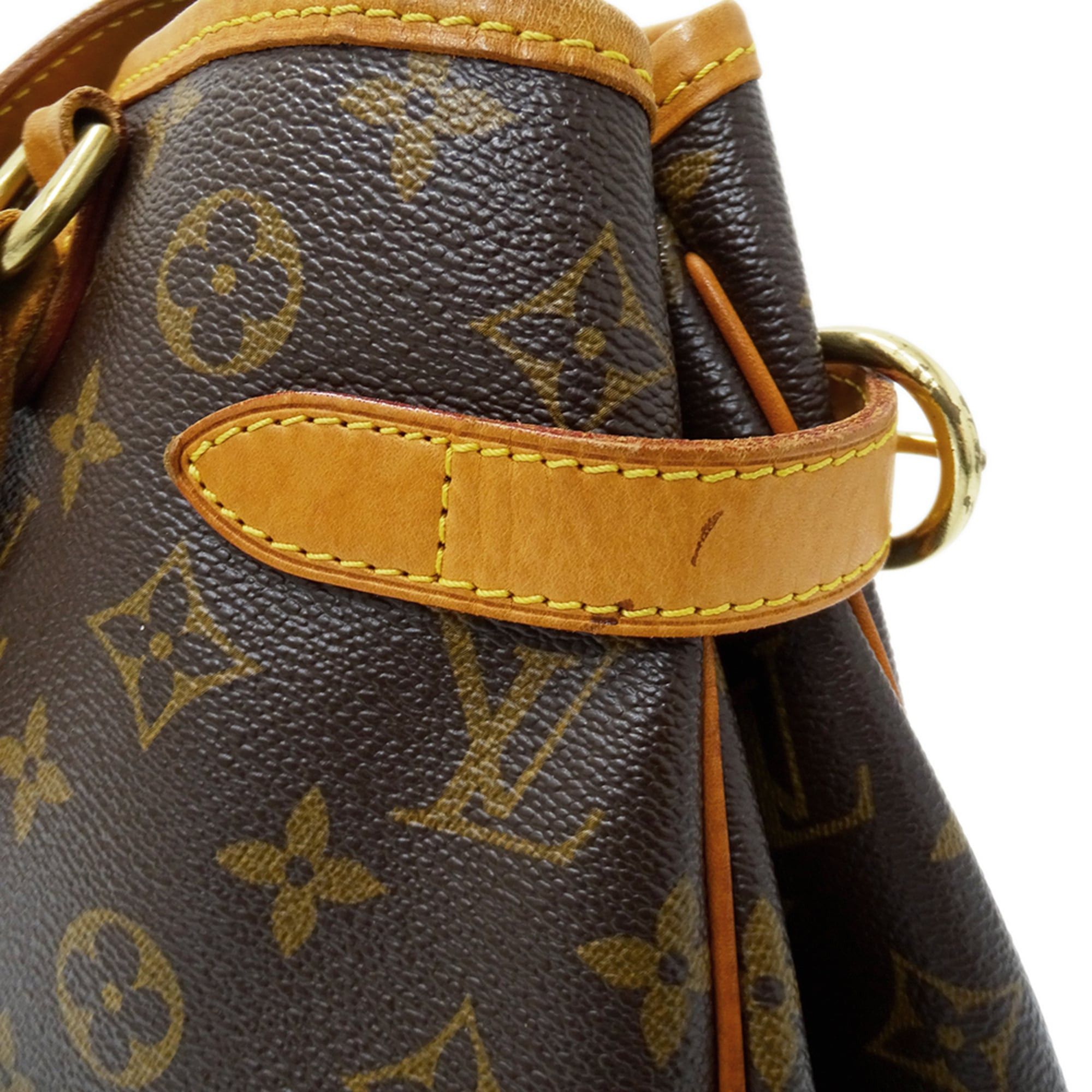 Louis Vuitton Louis Vuitton handbag, Monogram, women's, brand, tote bag, shoulder Batignolles Horizontal M51154, brown Size ONE SIZE - 14 Thumbnail