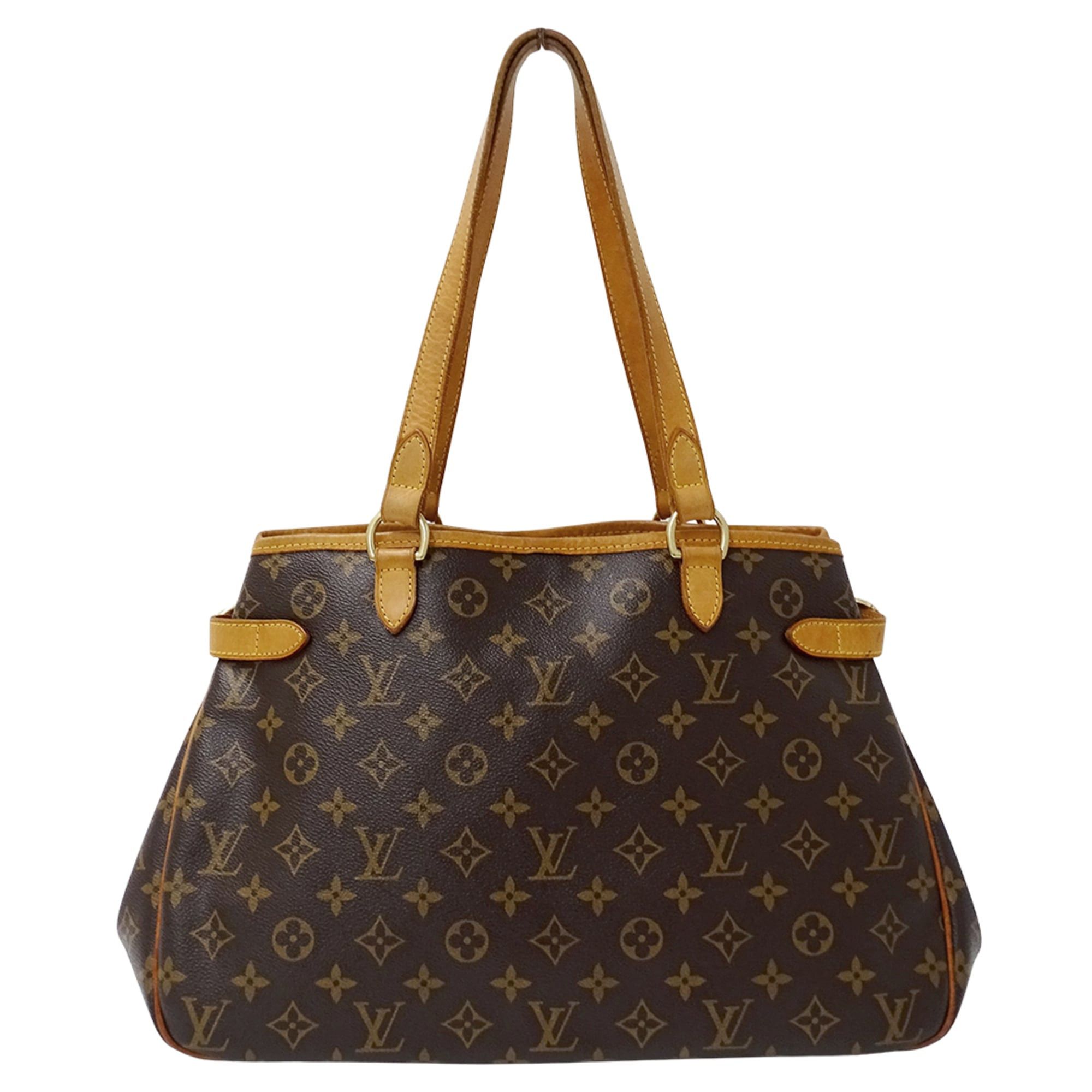 Louis Vuitton Louis Vuitton handbag, Monogram, women's, brand, tote bag, shoulder Batignolles Horizontal M51154, brown Size ONE SIZE - 2 Thumbnail