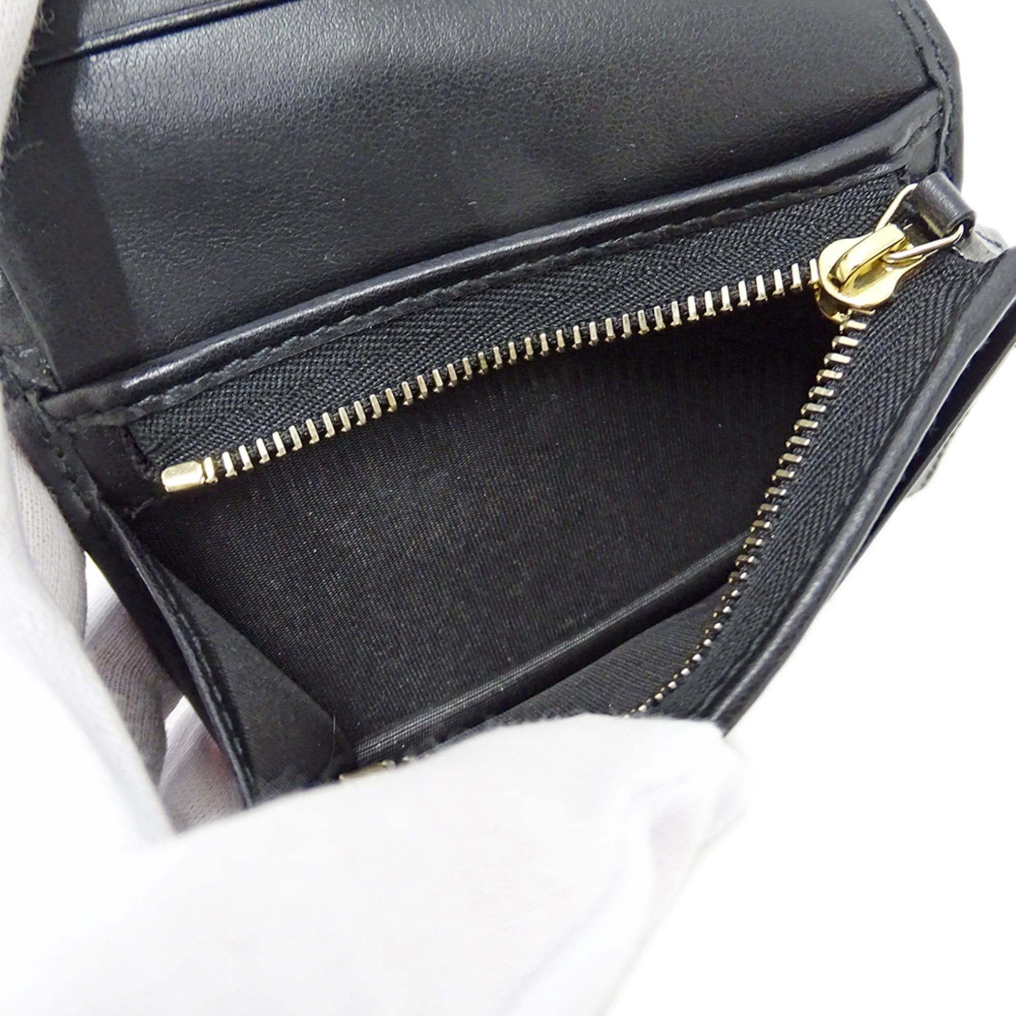 Gucci Gucci Wallet for Women and Men, Brand Name, Bi-fold Wallet, GG Marmont Leather, Black, 466492, Quilted, Mini Size ONE SIZE - 6 Thumbnail