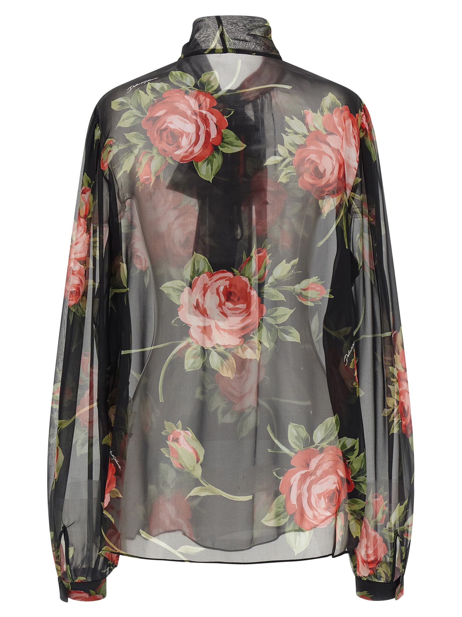 Dolce & Gabbana 'Bouquet Rose' Top Size XS / US 0-2 / IT 36-38 - 2 Thumbnail