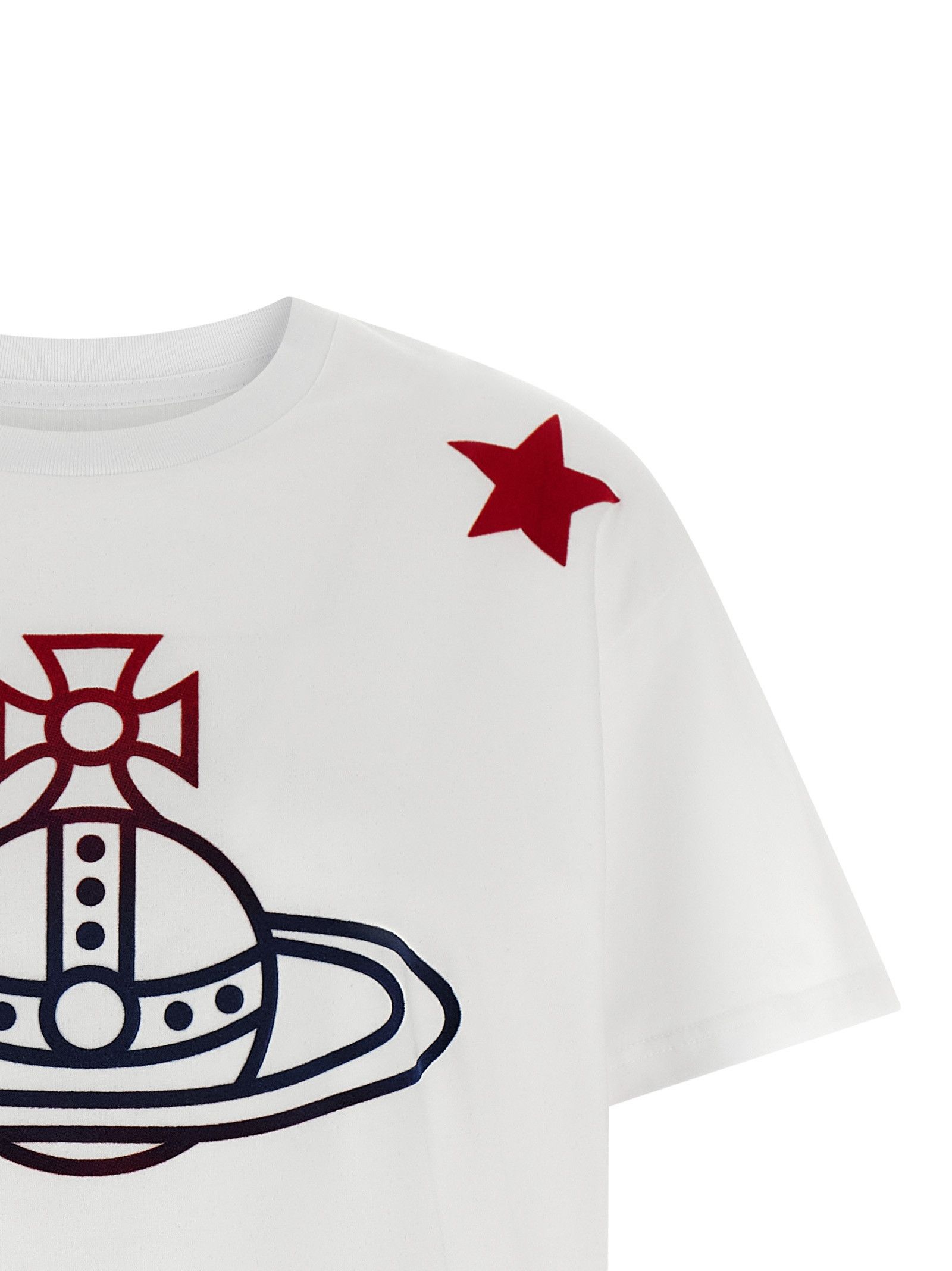 Vivienne Westwood 'Orb And Stars Classic' T-Shirt Size M / US 6-8 / IT 42-44 - 3 Thumbnail