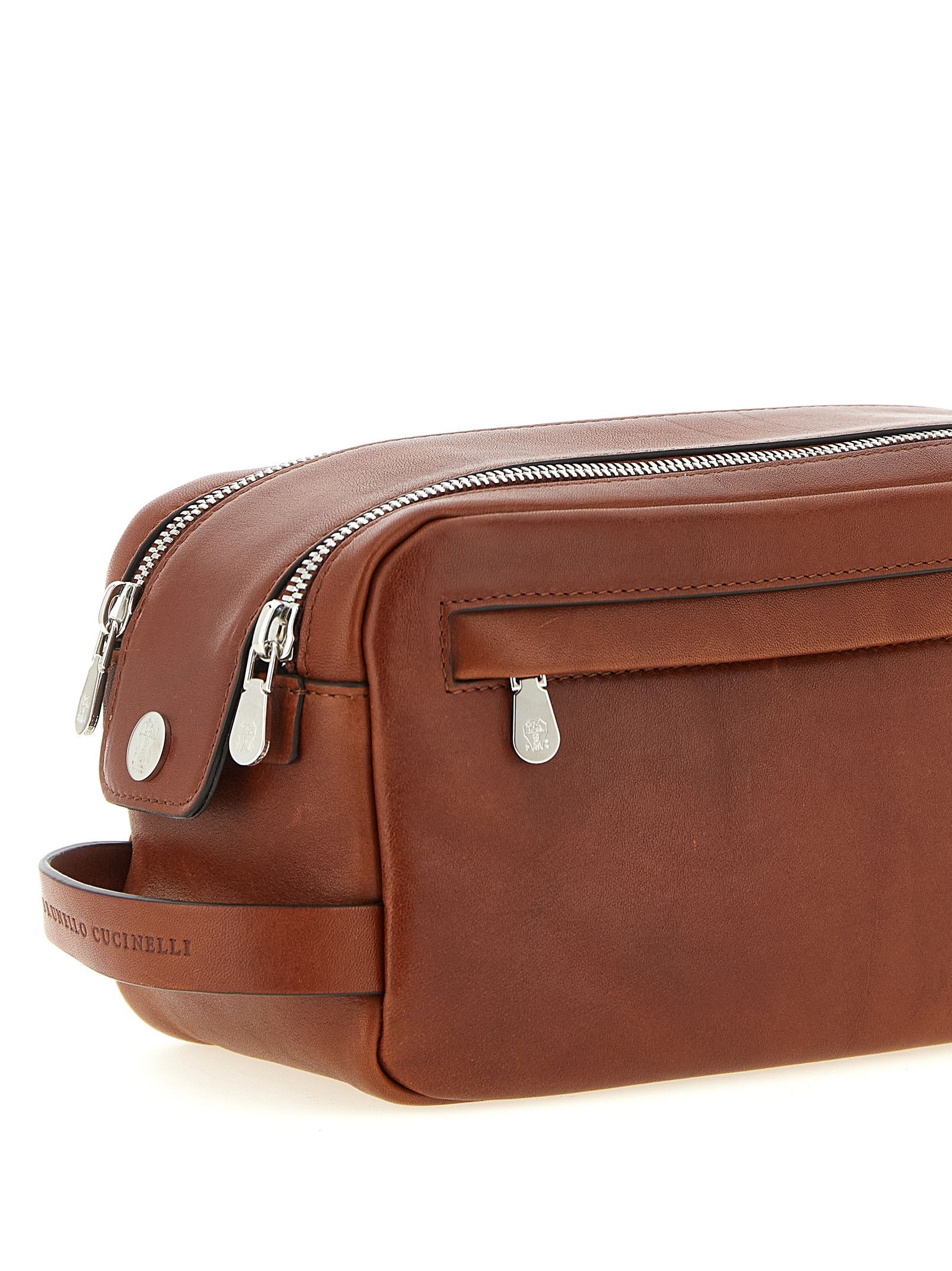 Brunello Cucinelli Vintage Leather Beauty Size ONE SIZE - 3 Thumbnail