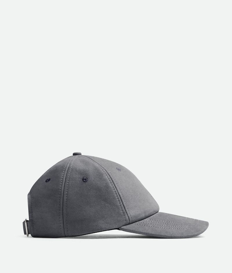 Bottega Veneta printed leather cap grey Size ONE SIZE - 2 Thumbnail