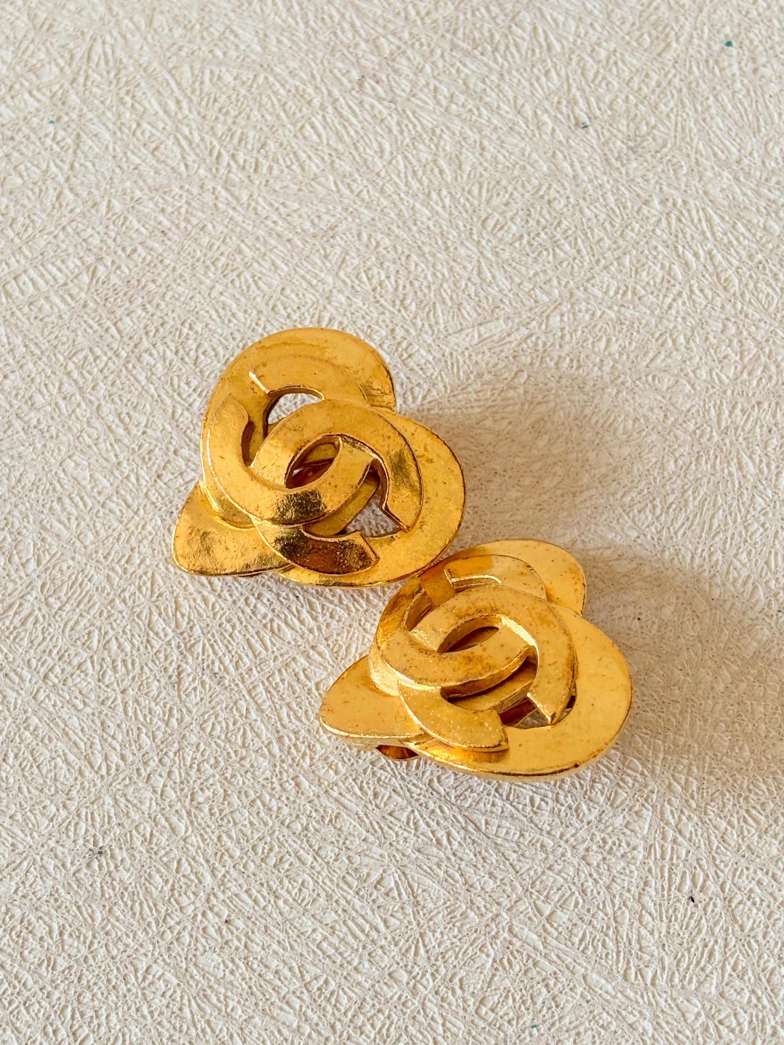 Chanel Boucles d'oreilles Coeur Size ONE SIZE - 2 Thumbnail
