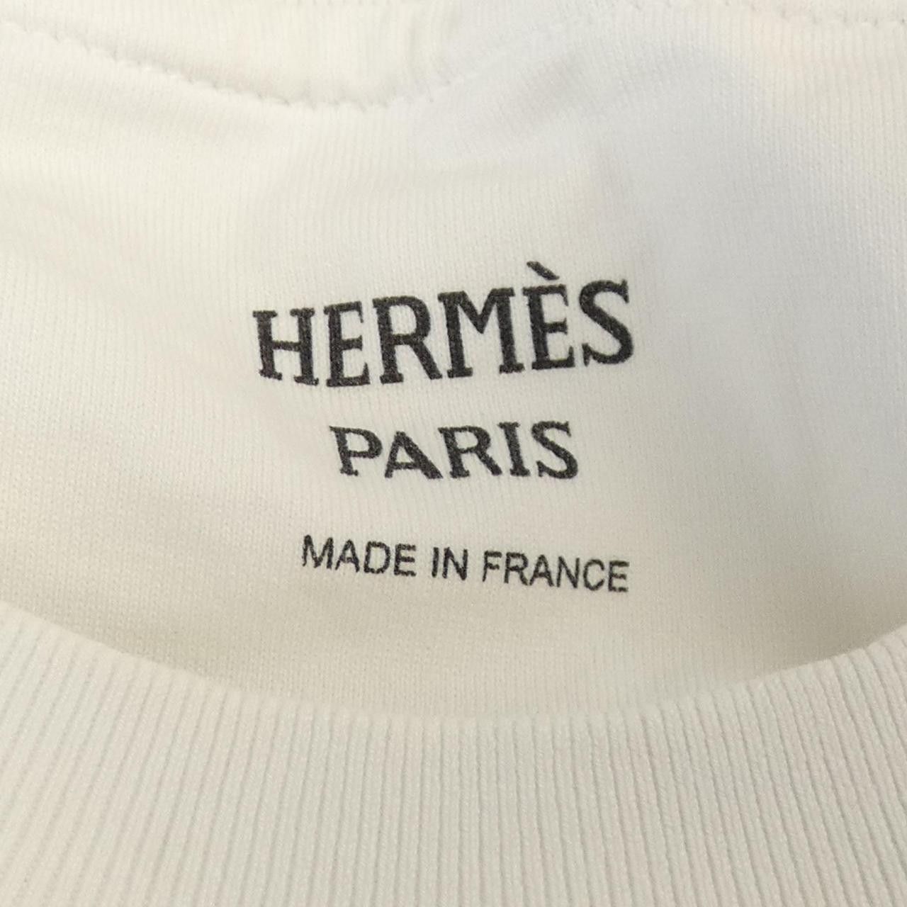 Hermes Hermes Hermes MOSAIQUE Cotton TShirt Textile T-Shirts DUTY FREE for USA Size ONE SIZE - 4 Thumbnail