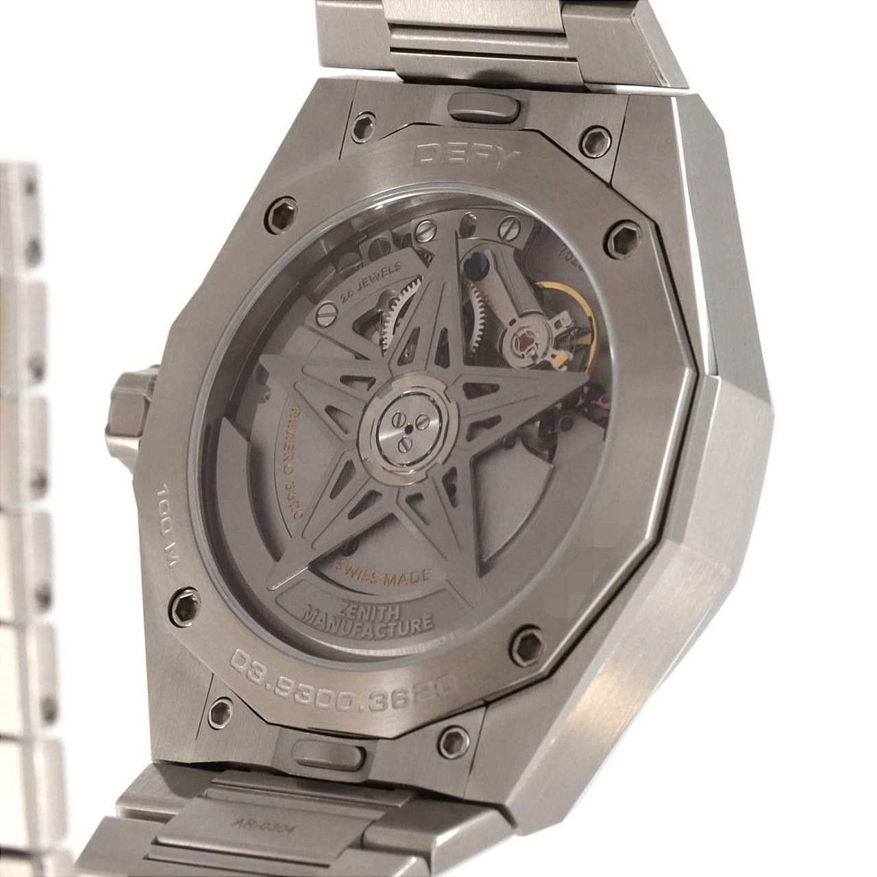 ZENITH Zenith Zenith Defy Skyline Baguette D LTD Stainless Steel Automatic Limited Metal Automatic 03.9300.3620/16.I001 DUTY FREE for USA Size ONE SIZE - 6 Thumbnail