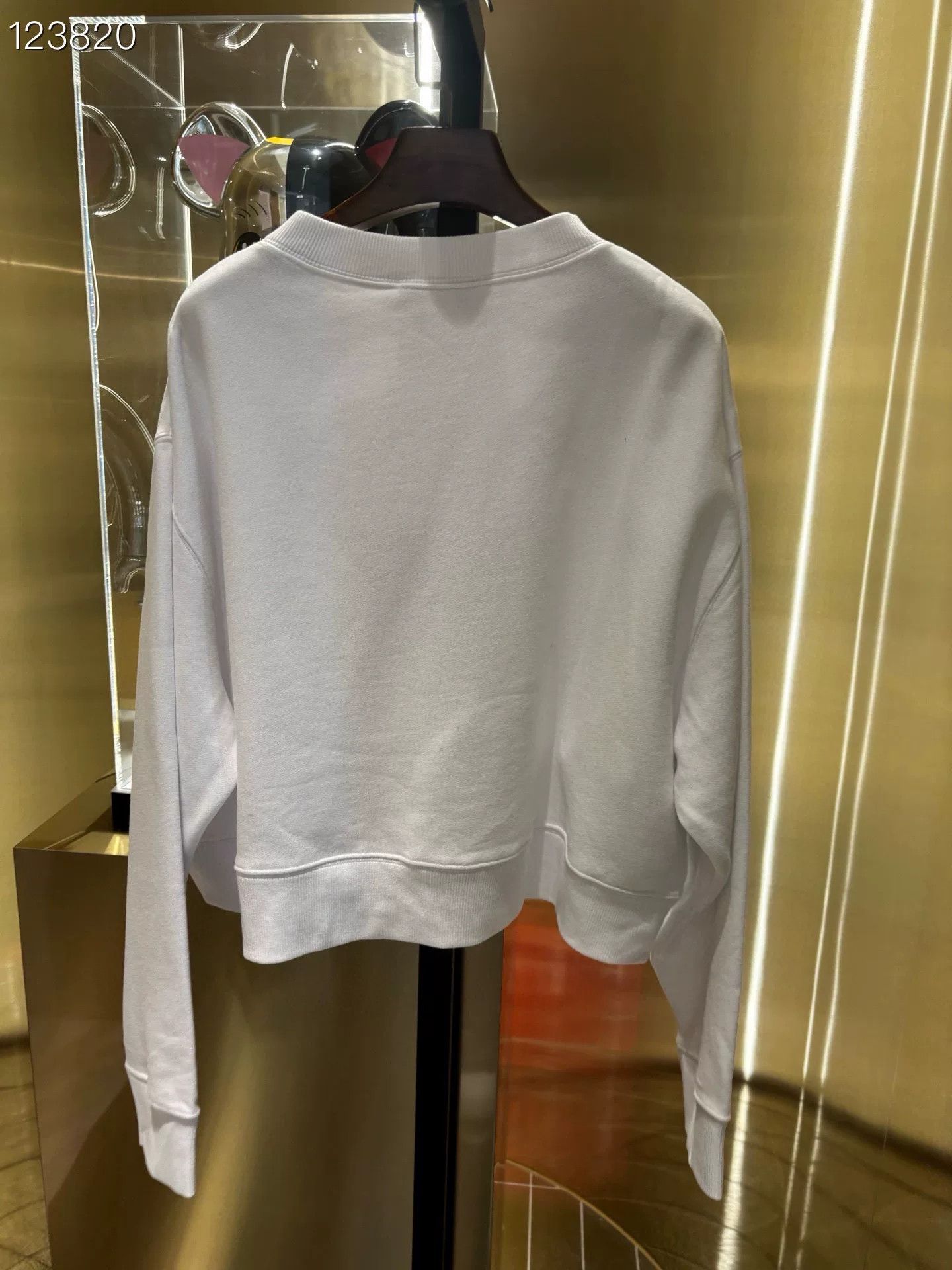 Miu Miu Miu Miu Cloud Logo Cropped Sweatshirt Size S / US 4 / IT 40 - 2 Thumbnail