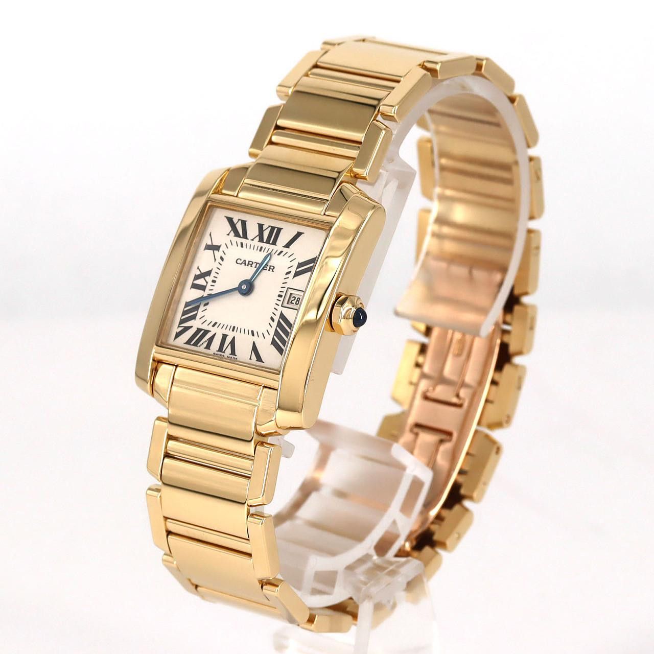 Cartier Cartier Cartier Tank Francaise Au750 Quartz Precious Metal Quartz W50014N2 DUTY FREE for USA Size ONE SIZE - 2 Thumbnail