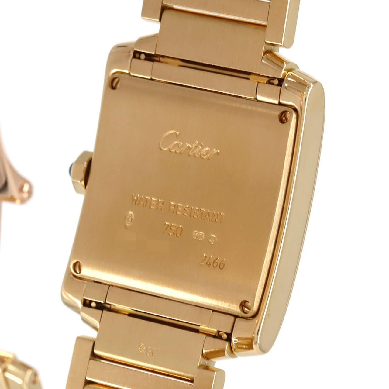 Cartier Cartier Cartier Tank Francaise Au750 Quartz Precious Metal Quartz W50014N2 DUTY FREE for USA Size ONE SIZE - 6 Thumbnail