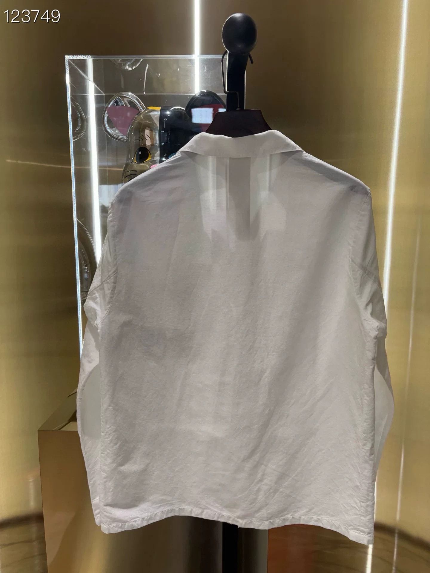 Prada Prada White Shirt Coat Size US S / EU 44-46 / 1 - 2 Thumbnail
