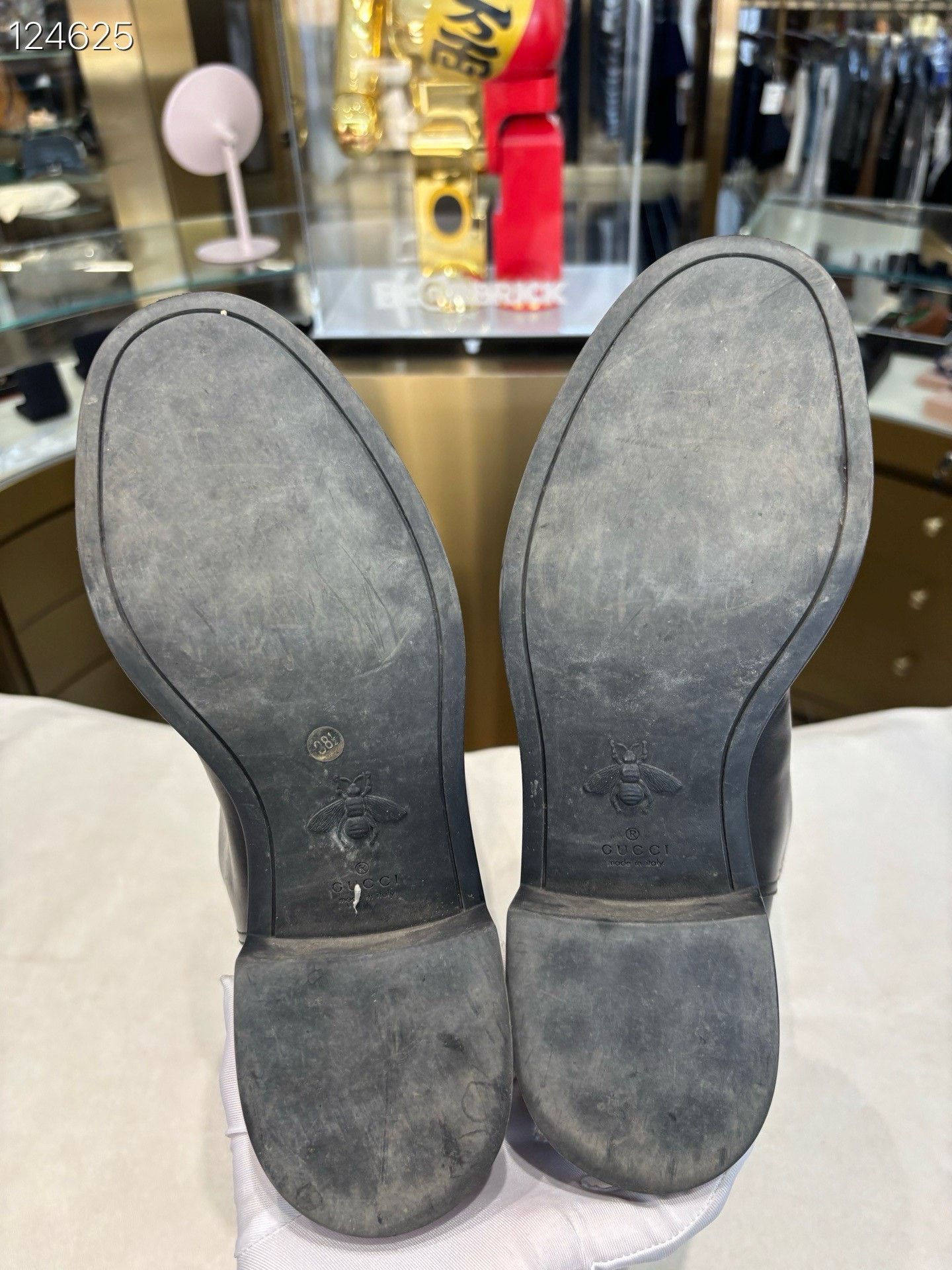 Gucci Gucci Classic Bee Knee-High Boots Size US 7.5 / IT 37.5 - 5 Thumbnail