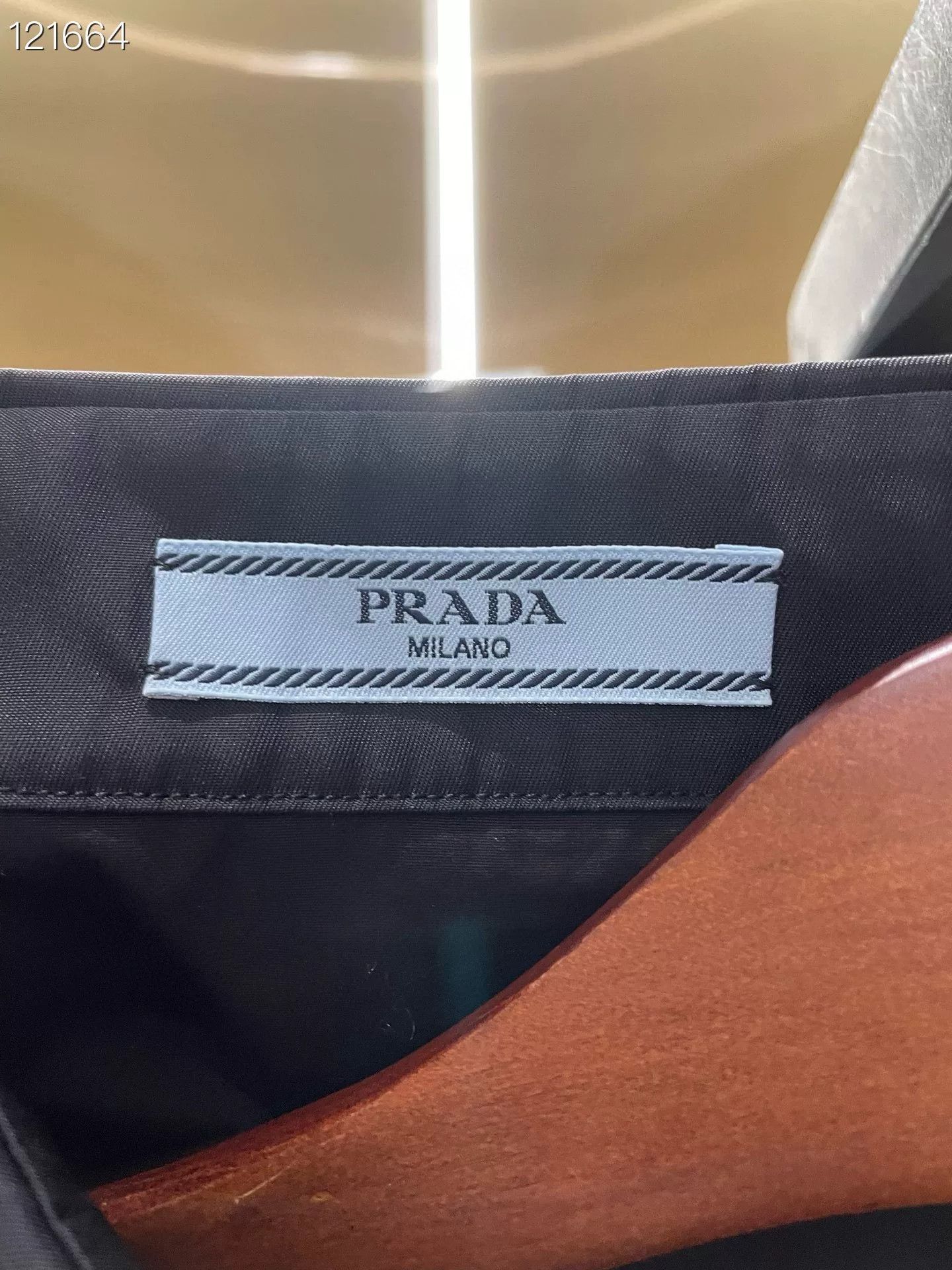 Prada Prada Minimalist Long-Sleeve Triangle Logo Shirt Size US XS / EU 42 / 0 - 3 Thumbnail