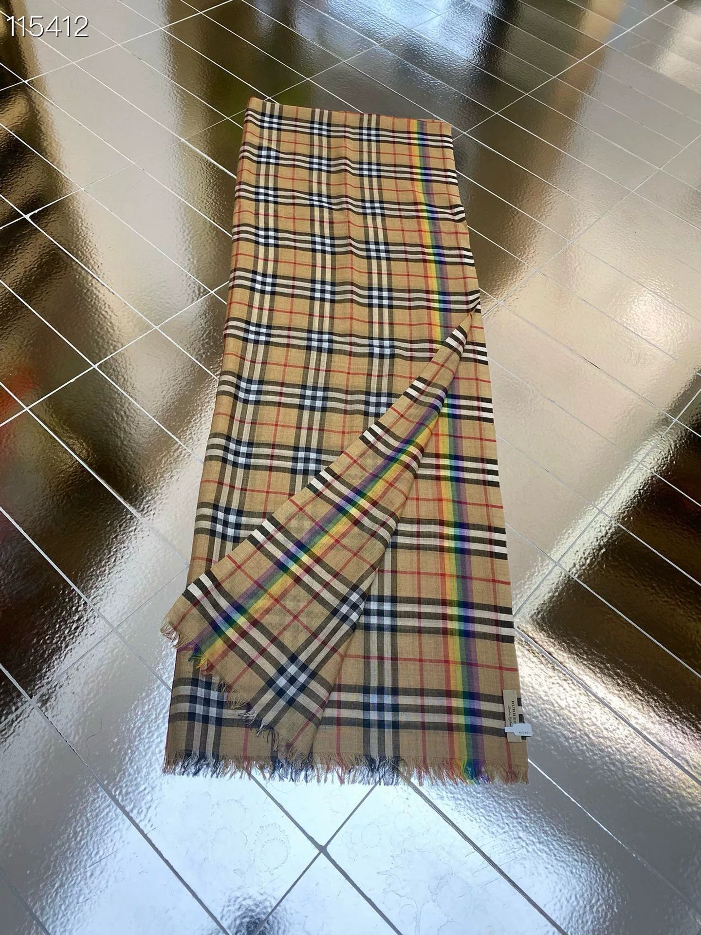 Burberry Burberry Rainbow Scarf 220×70 Size ONE SIZE - 3 Thumbnail