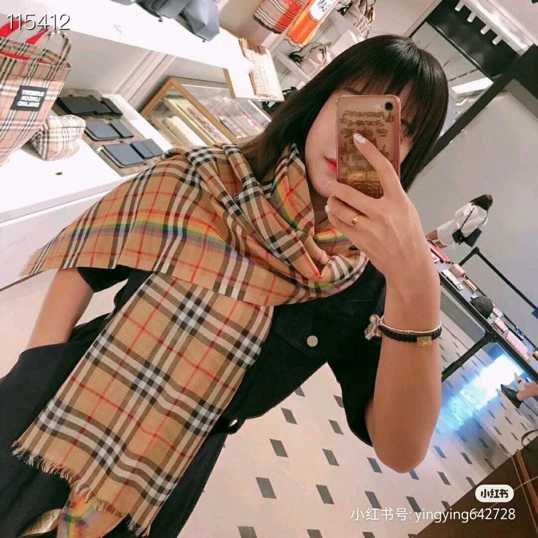 Burberry Burberry Rainbow Scarf 220×70 Size ONE SIZE - 5 Thumbnail